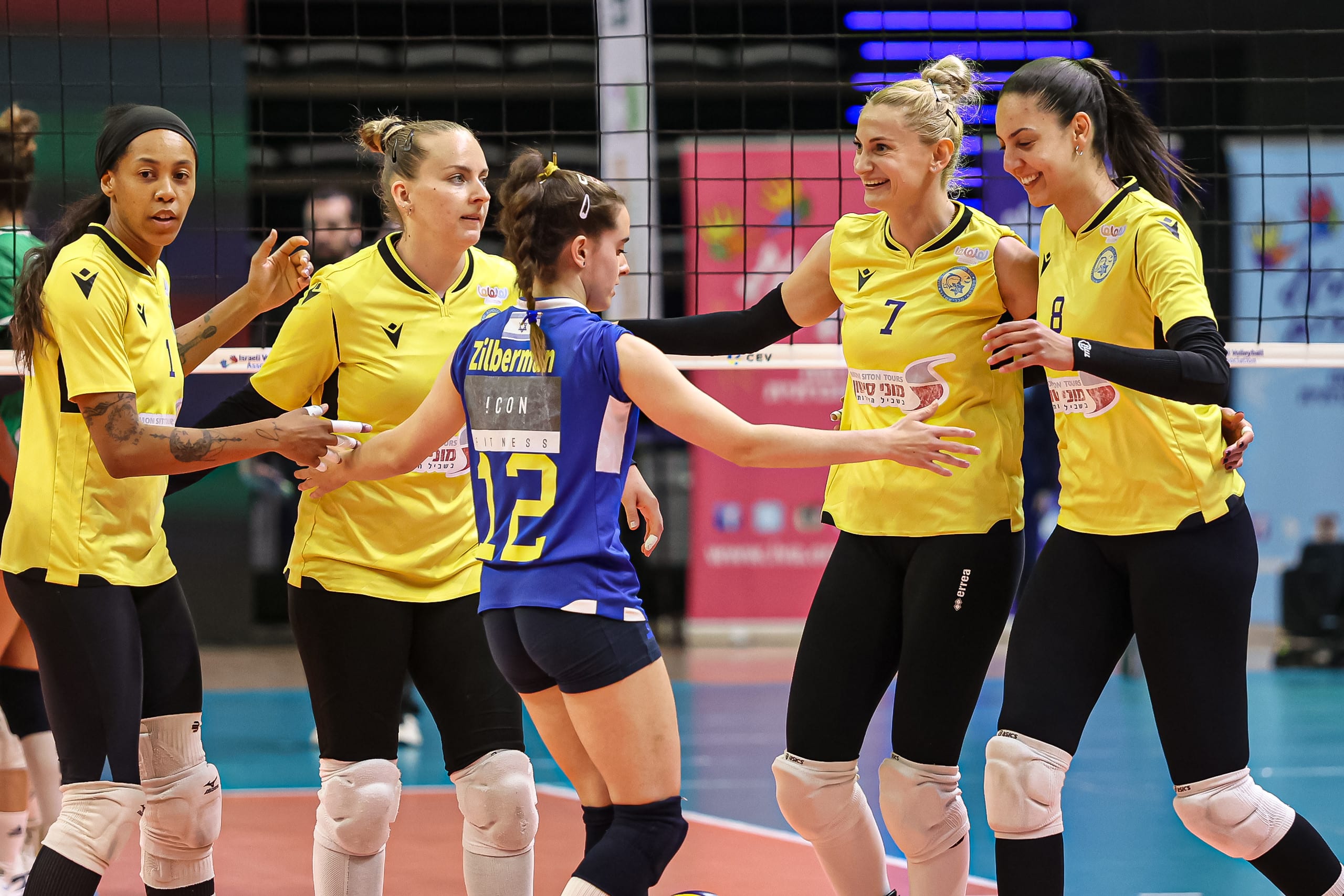 שחקניות מכבי אשדוד בכדורעף, מחזיקת גביע המדינה 2022/23