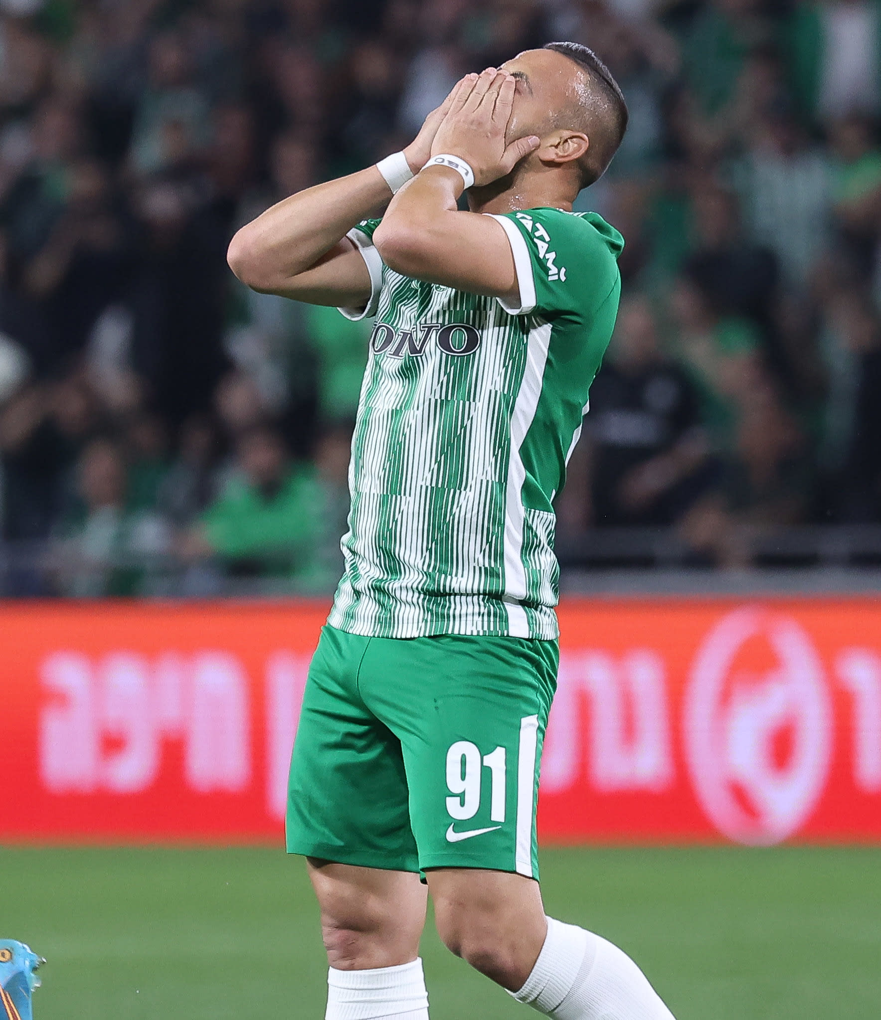 דיא סבע שחקן מכבי חיפה מאוכזב