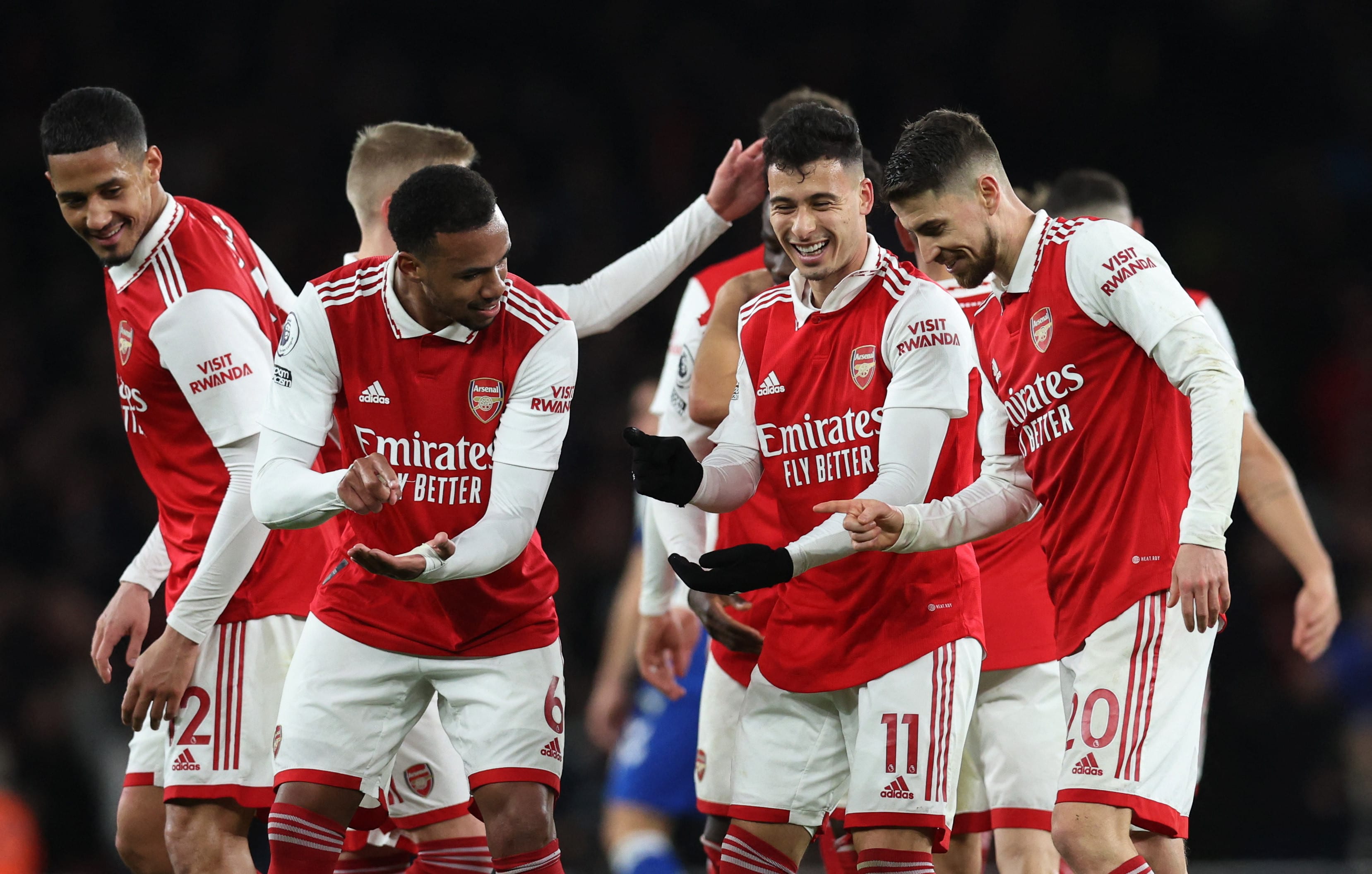 גבריאל מרטינלי ארסנל חוגג