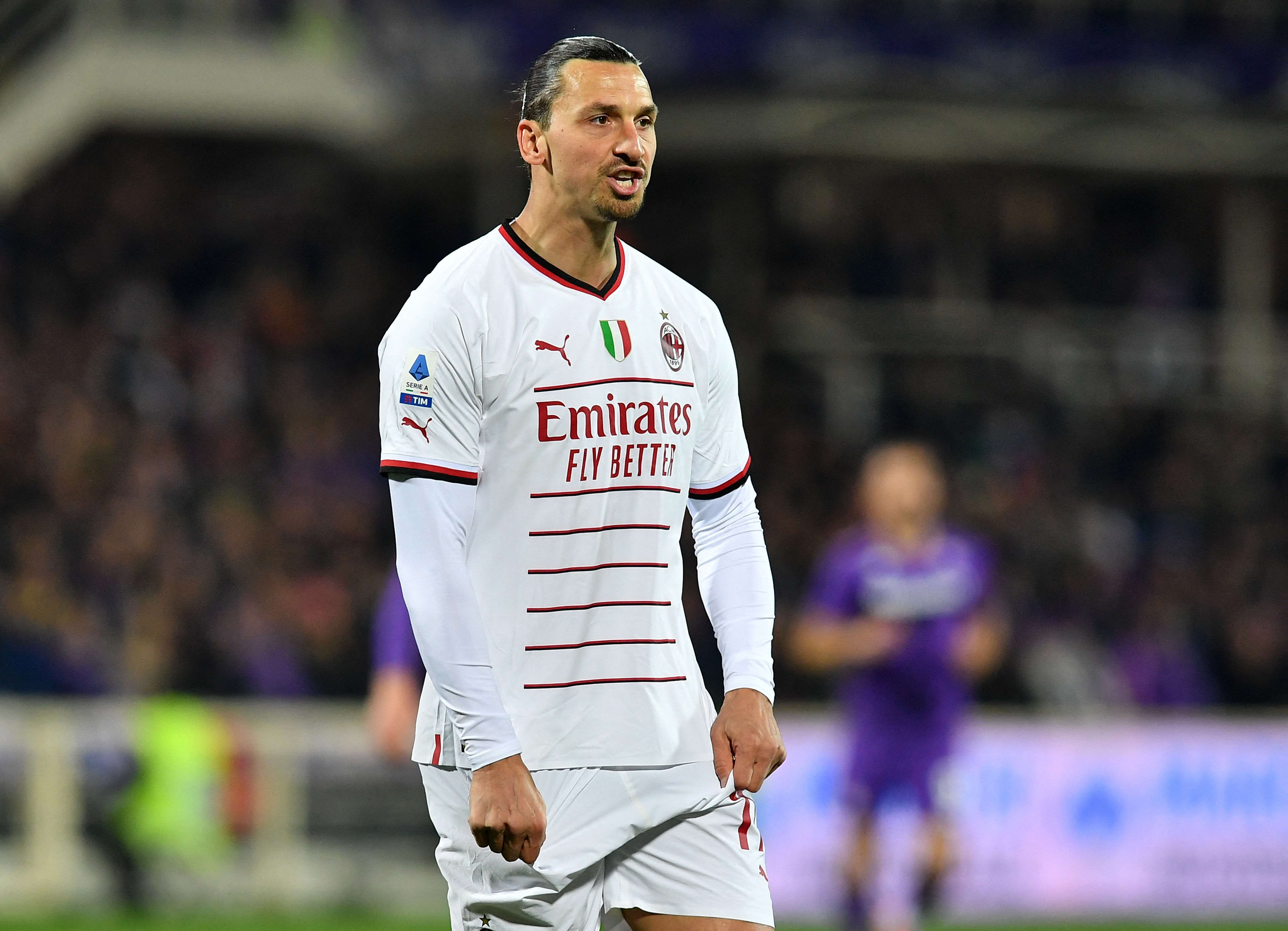 שחקן מילאן זלאטן איברהימוביץ'