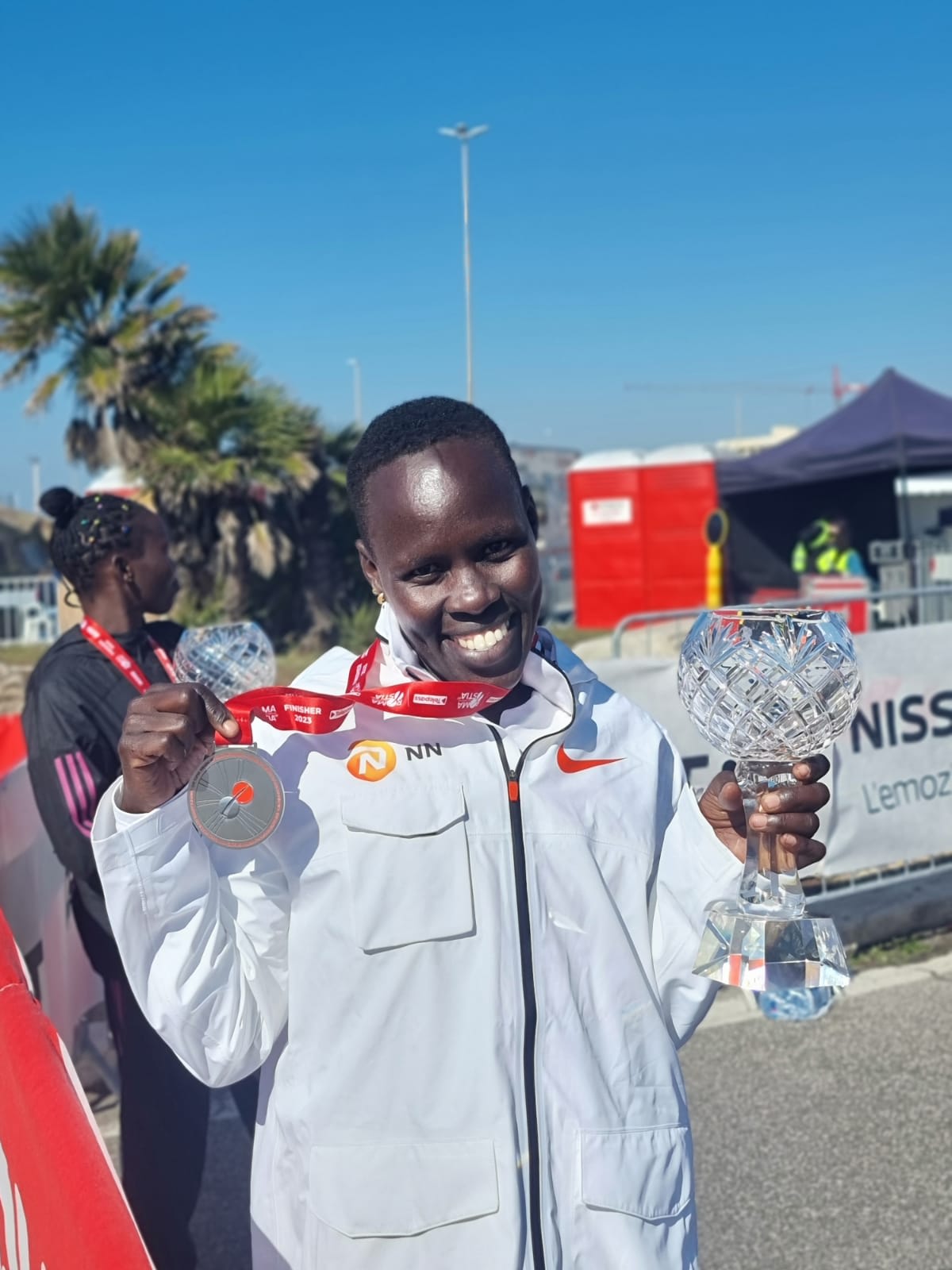 לונה צ'מטאי סלפסטר סיימה בצקום השני בחצי מרתון רומא