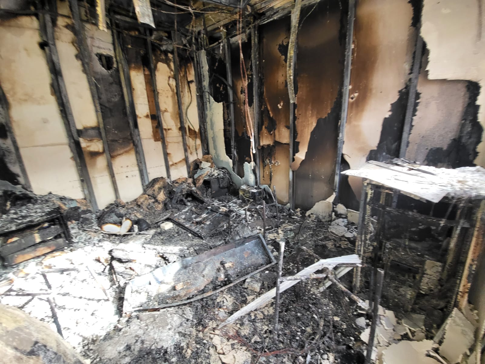 חשד להצתה במתחם האימונים של הפועל תל אביב