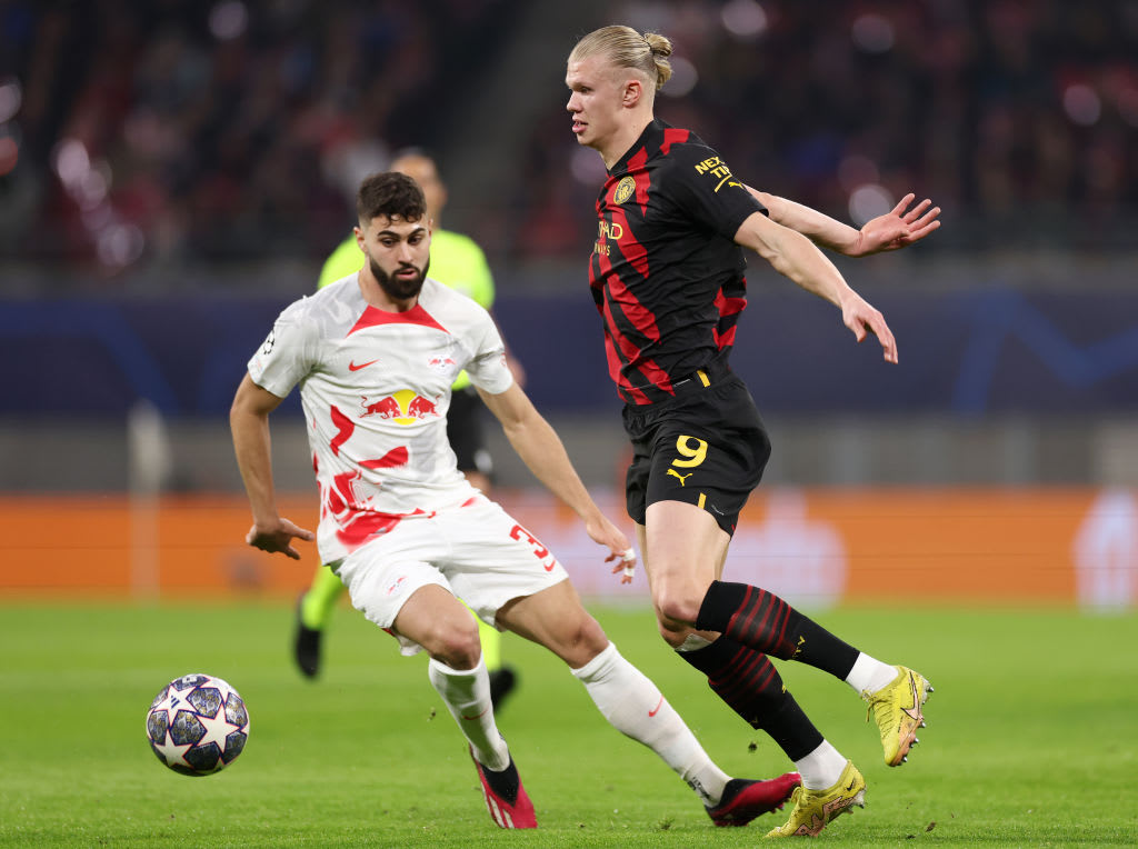 ארלינג הולאנד מנצ'סטר סיטי מול יושקו גברדיול ר.ב לייפציג