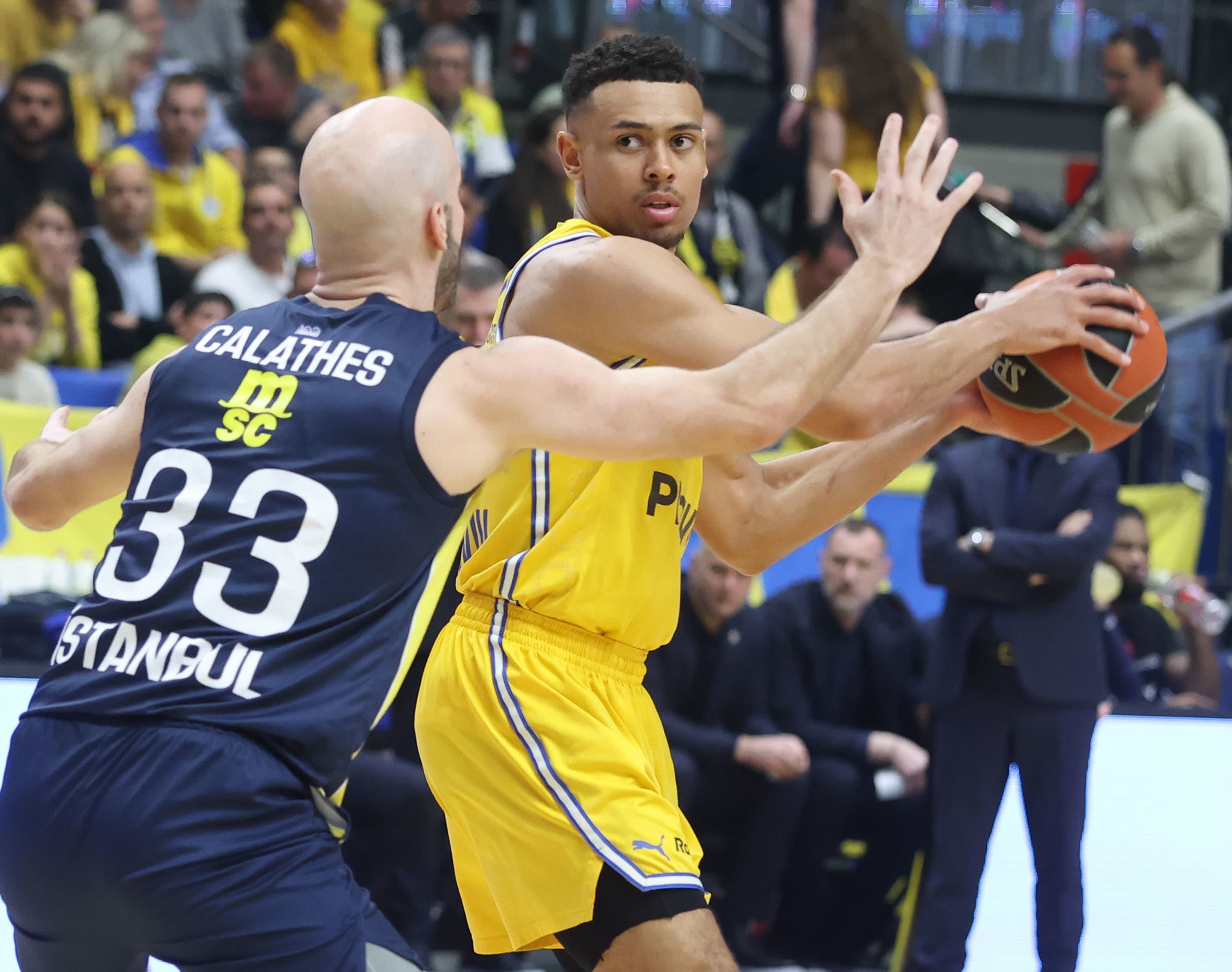 שחקן מכבי תל אביב ווייד בולדווין מול פנרבחצ'ה