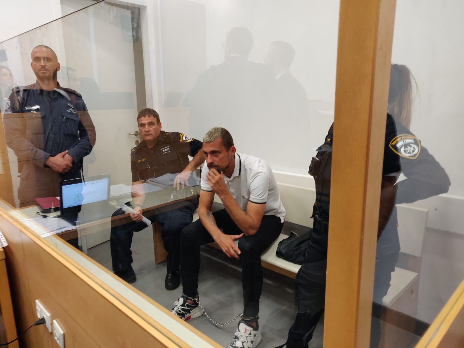 שחקן הפועל חיפה גבריאל תמאש בבית המשפט