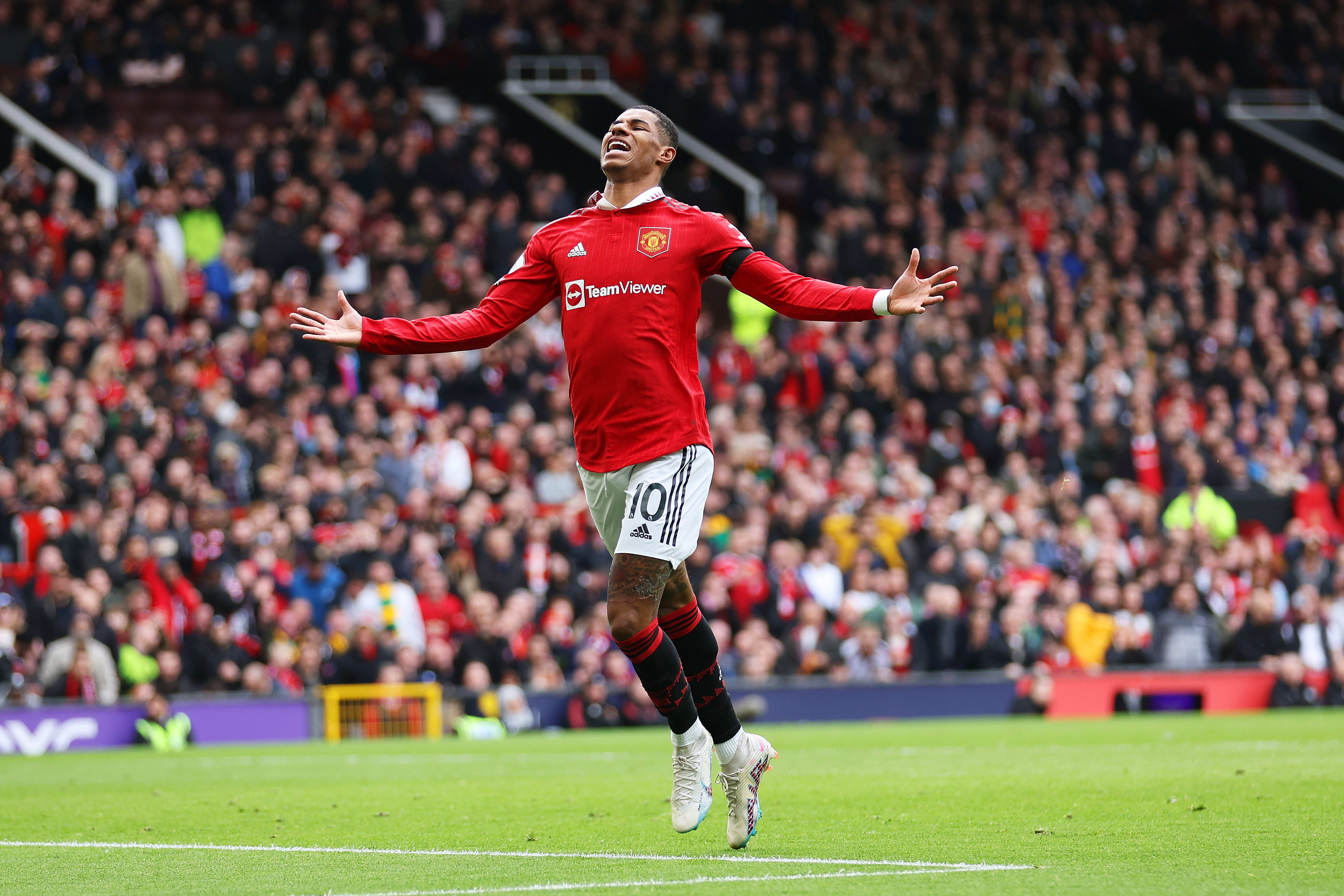 מרכוס רשפורד, שחקן מנצ'סטר יונייטד