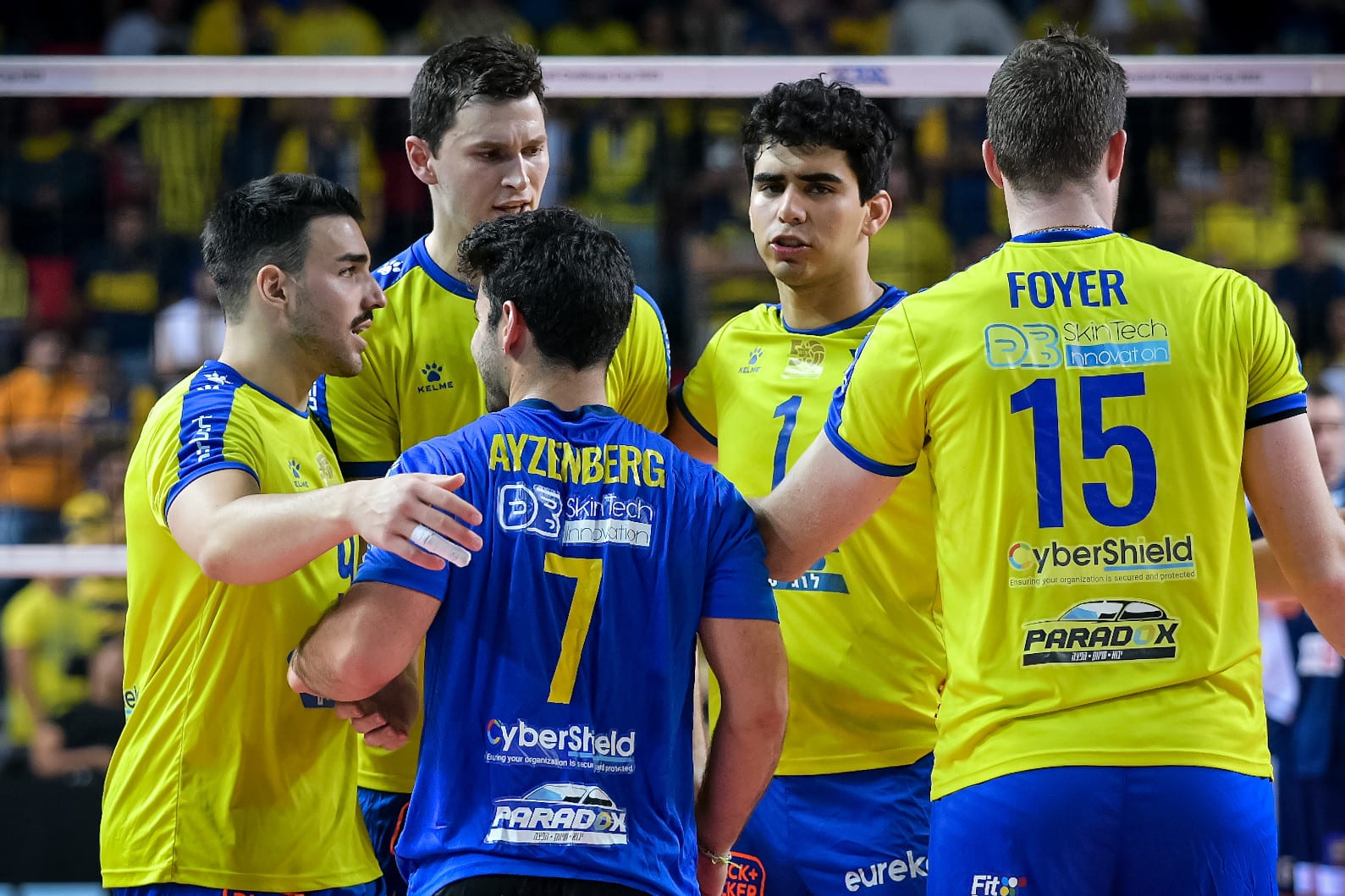 שחקני מכבי תל אביב כדורעף