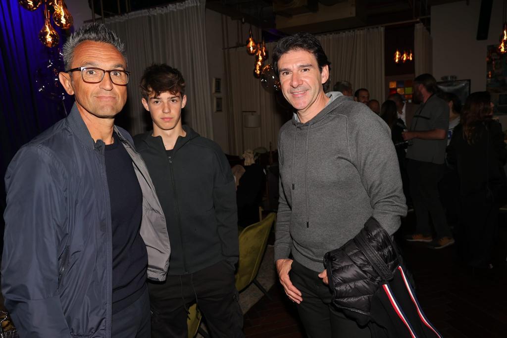 מאמן מכבי ת"א אייטור קראנקה באירוע השקת הספר של בן חיים