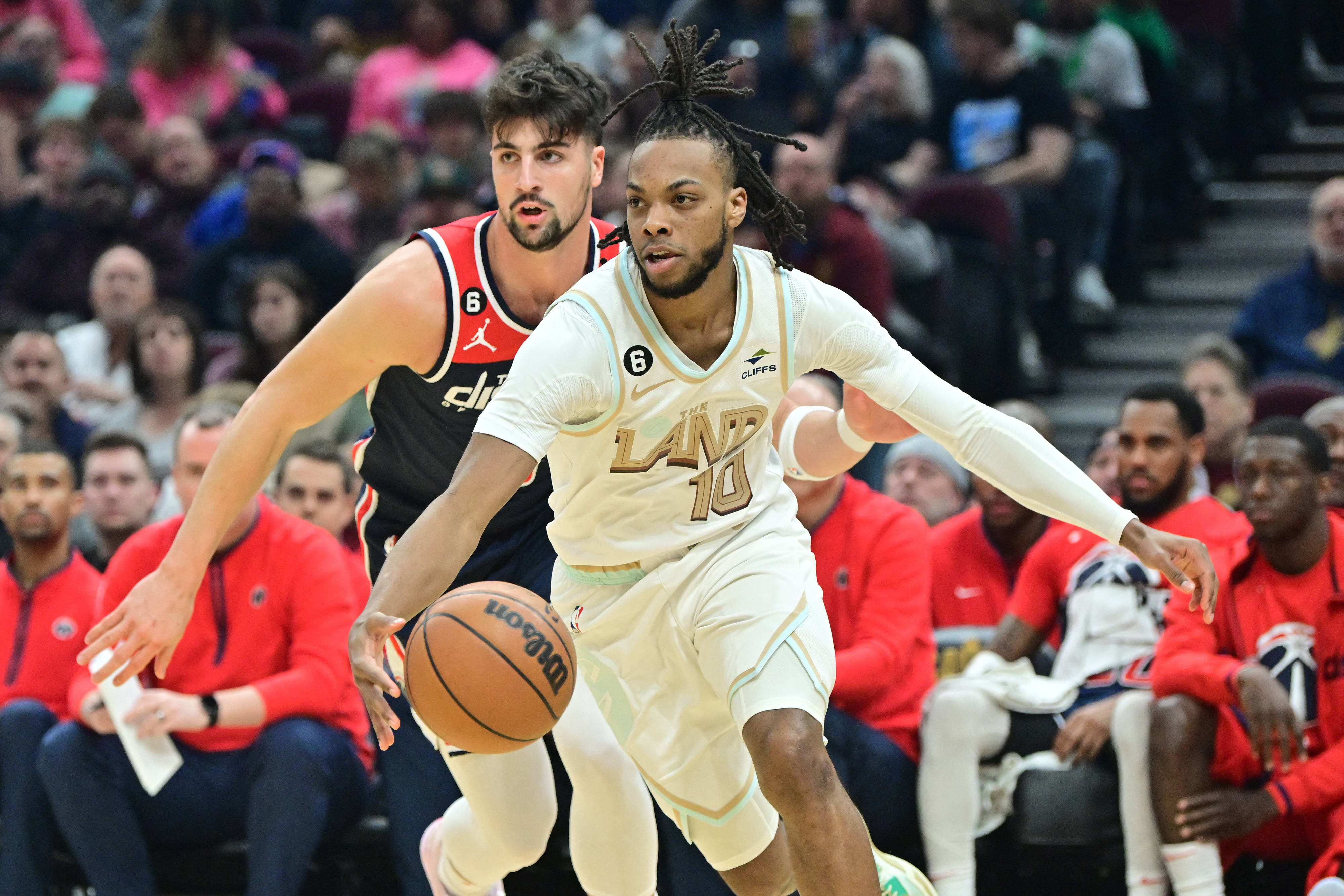 דאריוס גארלנד קליבלנדמ מול דני אבדיה וושינגטון