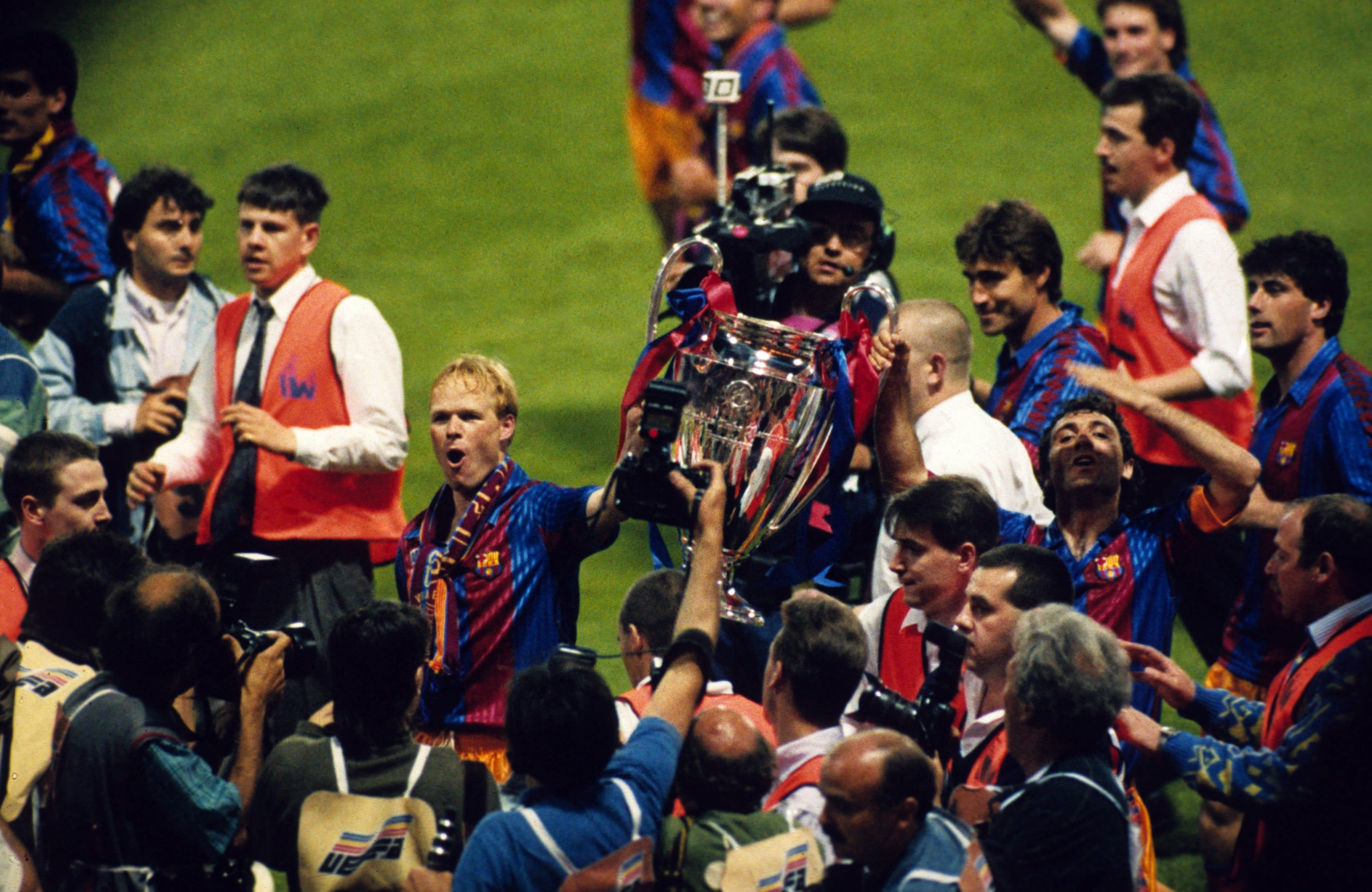 רונלד קומאן במדי ברצלונה