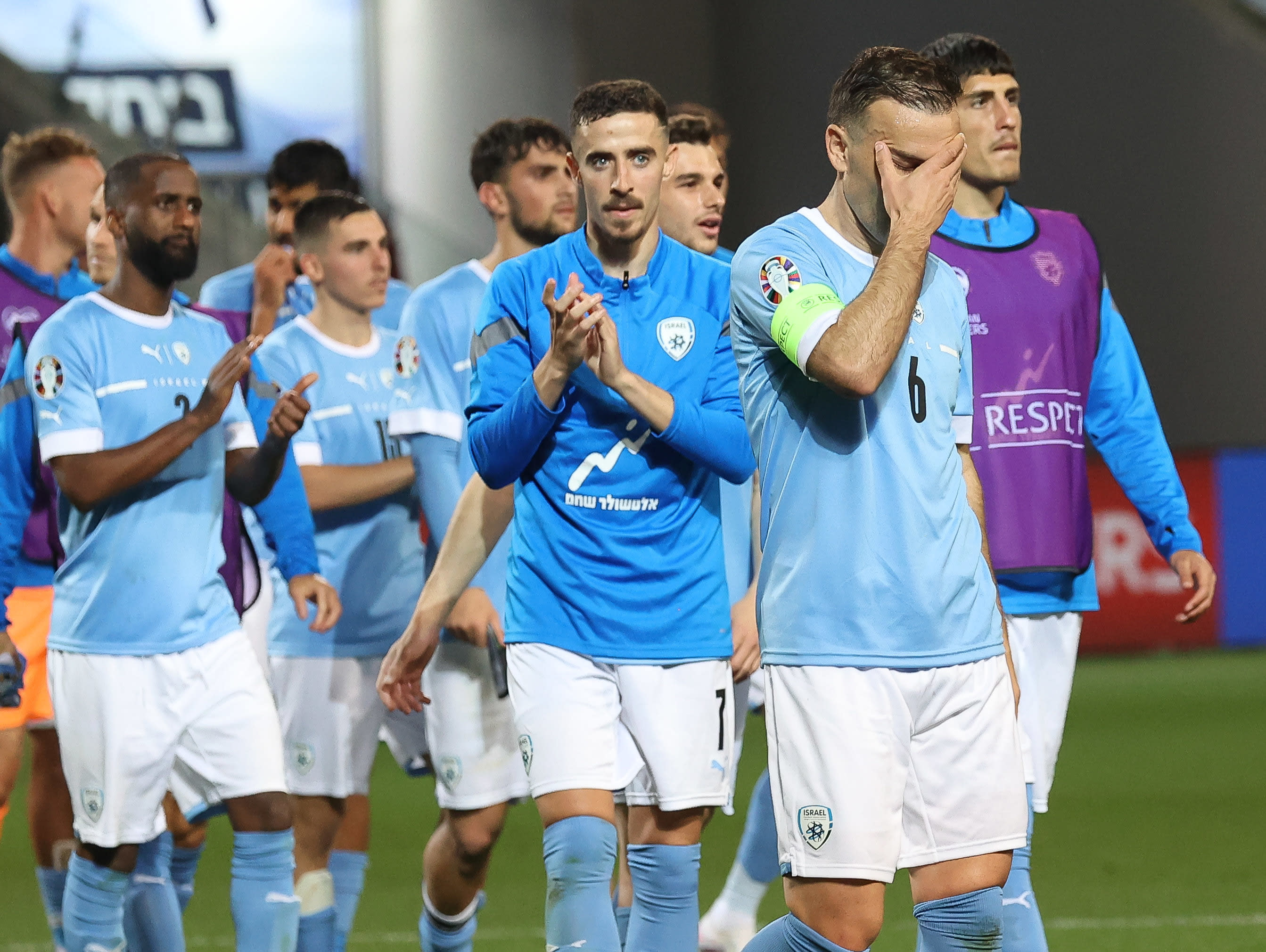 ביברס נאתכו בהופעה האחרונה במדי נבחרת ישראל