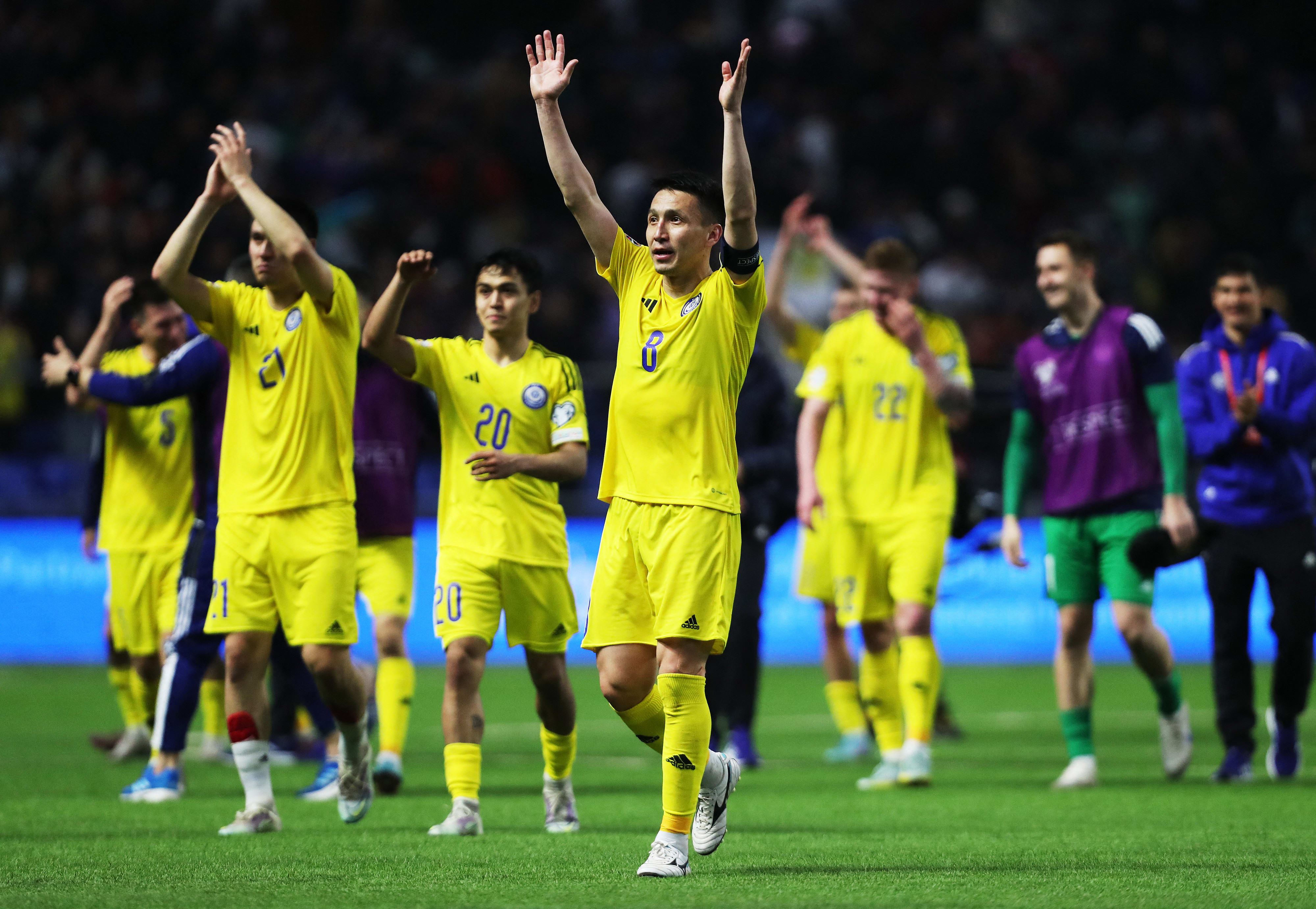 אשקט טאגיברגן נבחרת קזחסטן