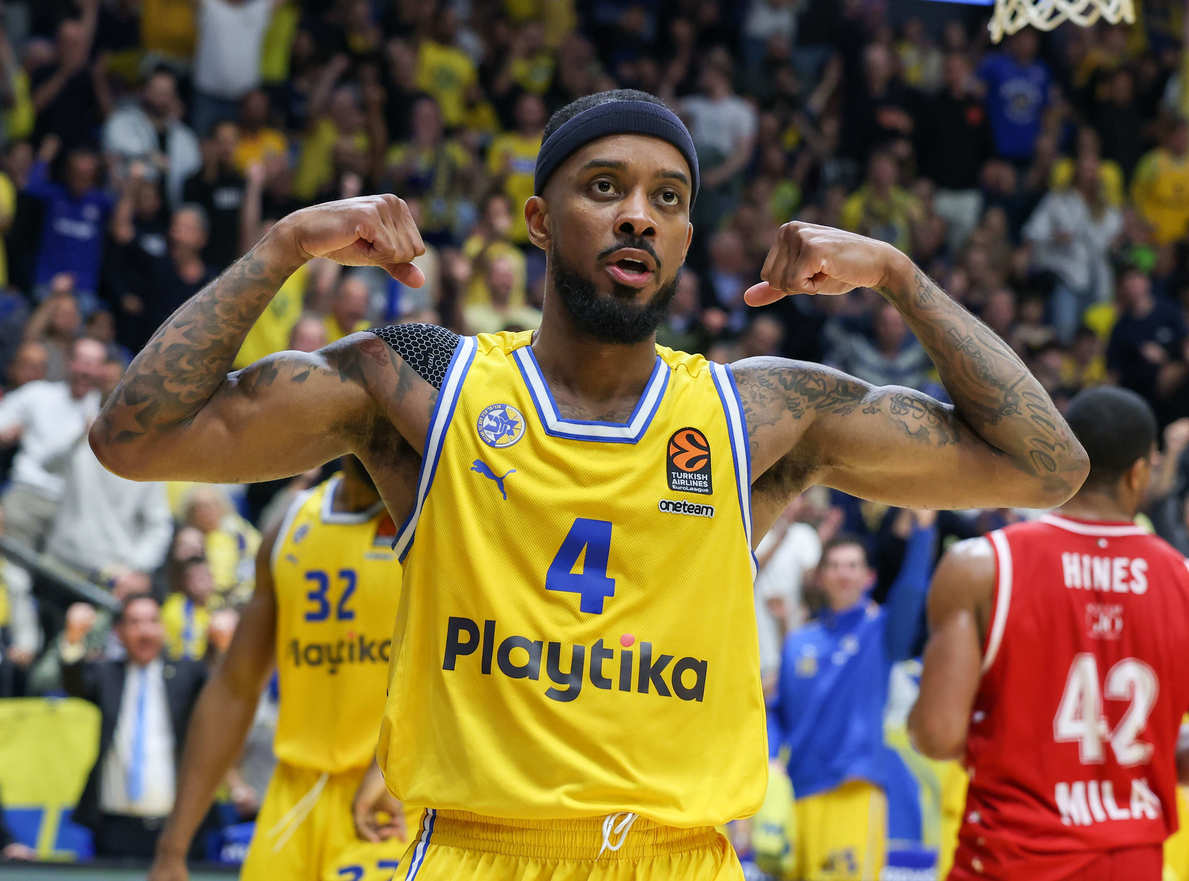 לורנזו בראון מכבי תל אביב