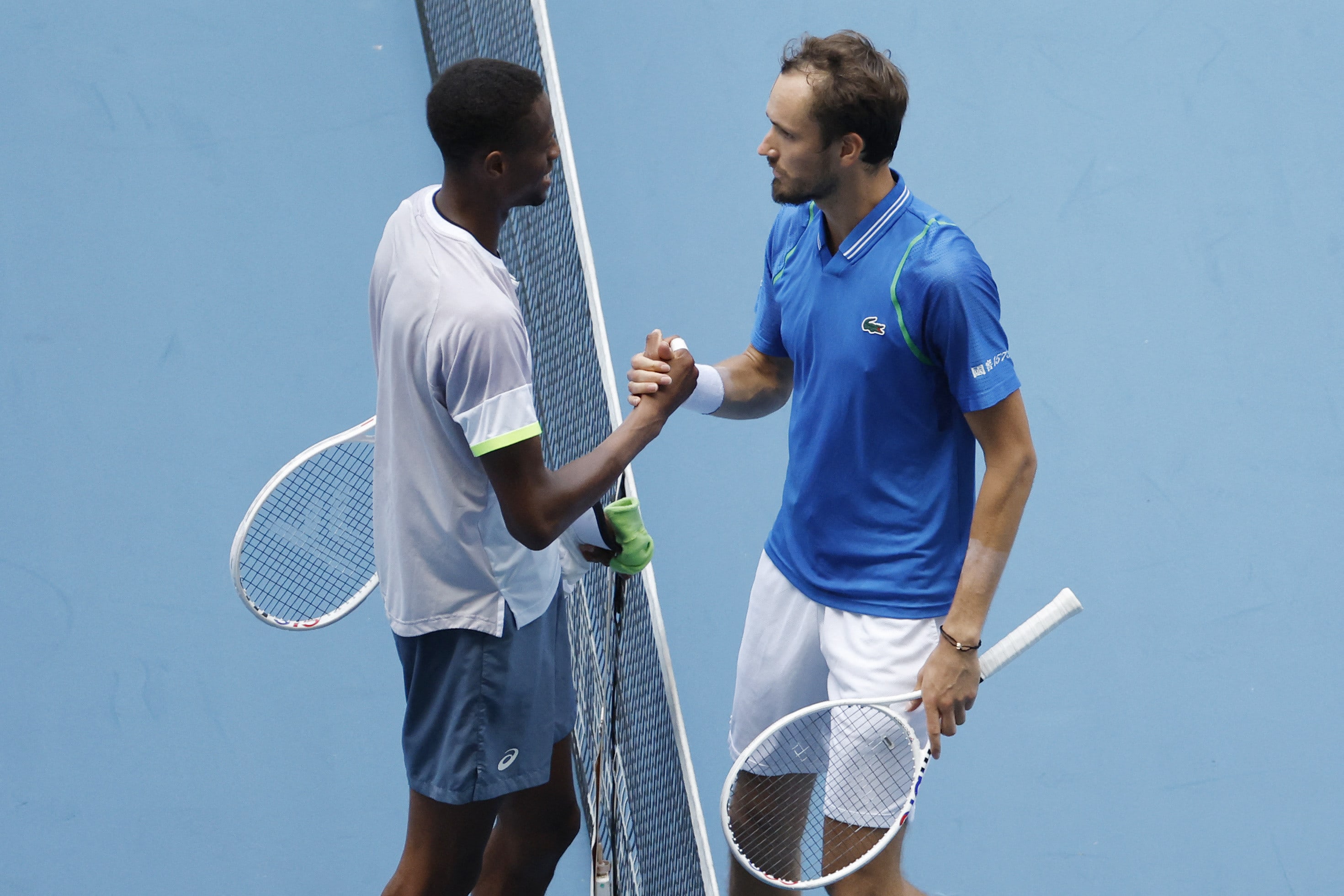 דניל מדבדב עם כריסטפור יובנקס