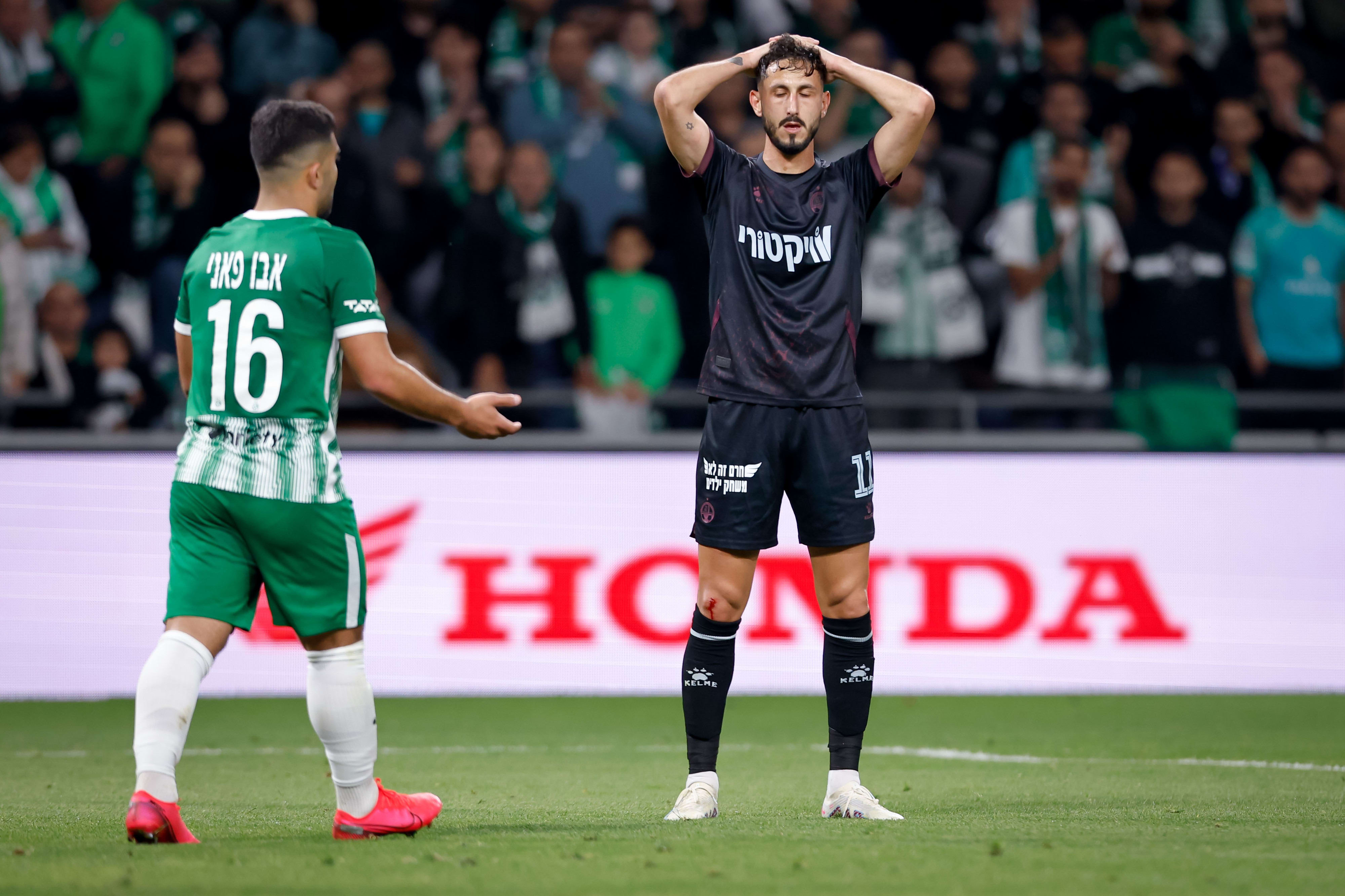 שגיב יחזקאל שחקן הפועל באר שבע מאוכזב