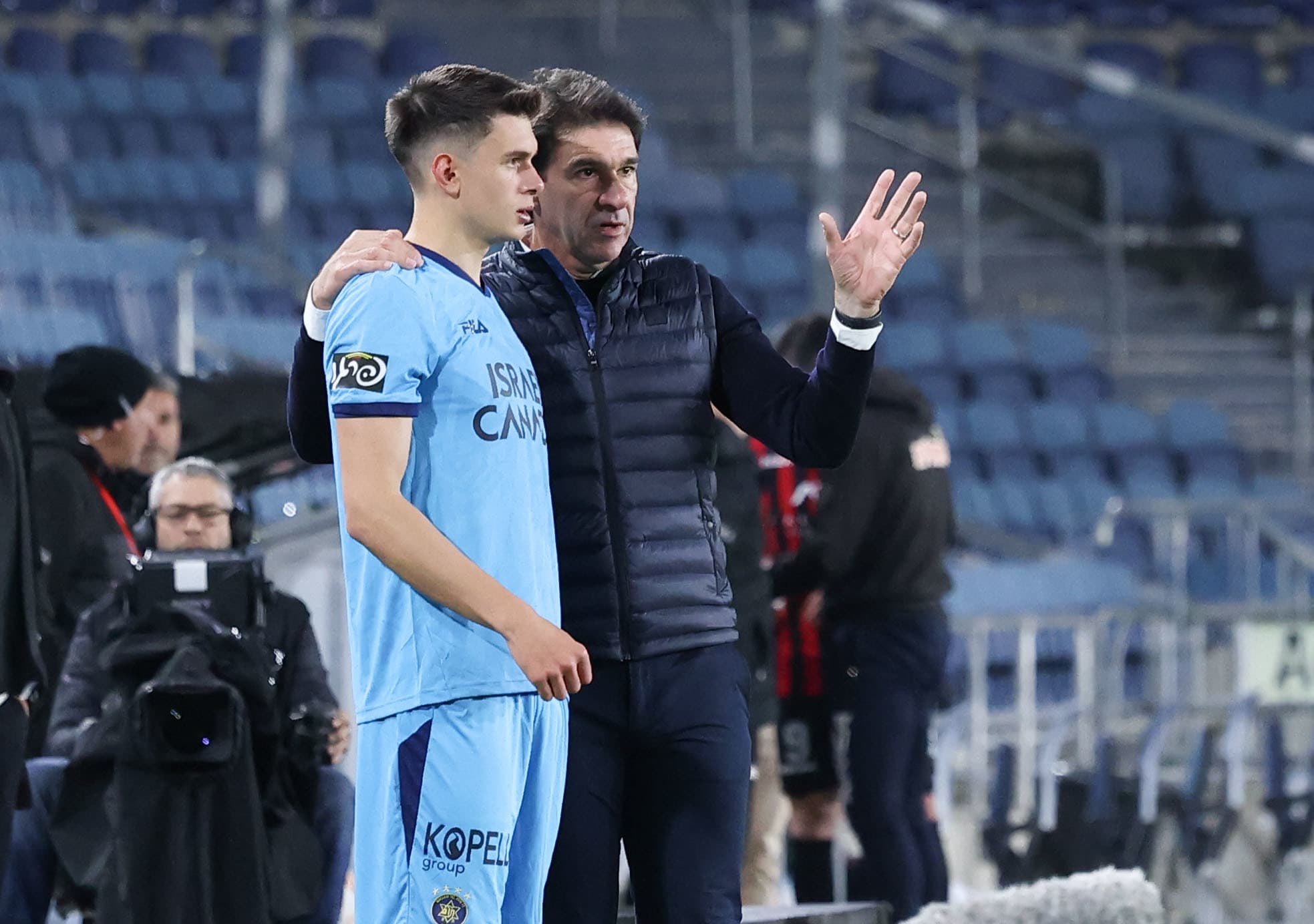 מאמן מכבי תל אביב, אייטור קראנקה עם רארש איליה