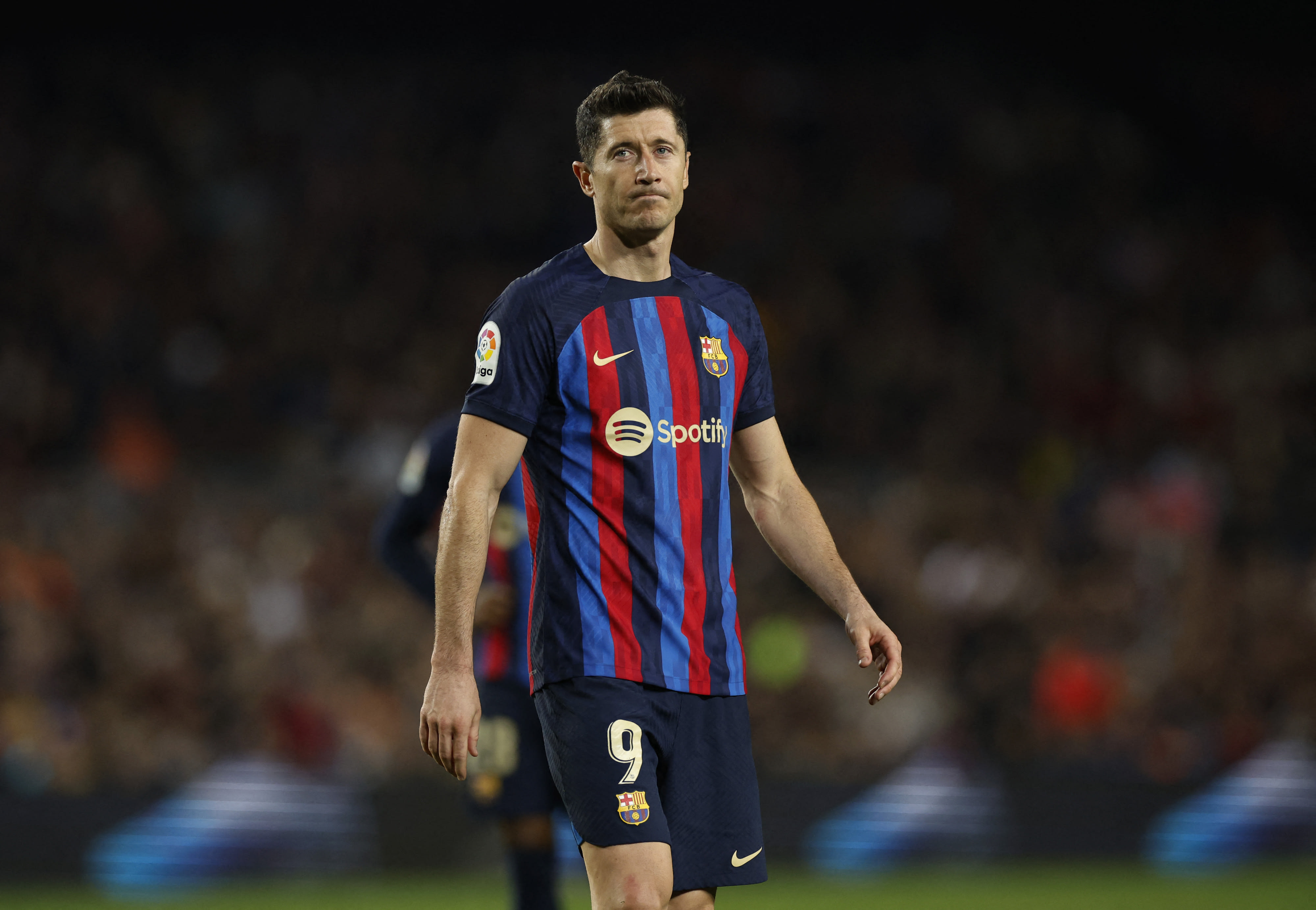 רוברט לבנדובסקי שחקן ברצלונה