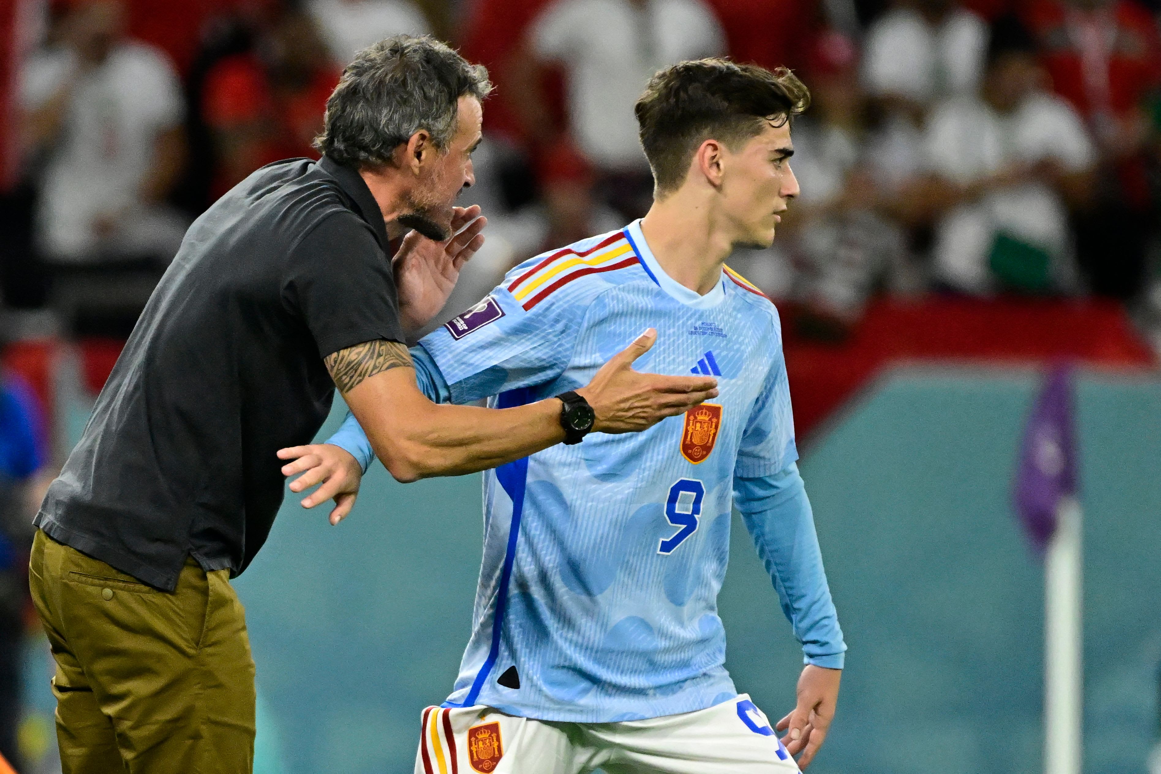 גאבי, לואיס אנריקה, נבחרת ספרד