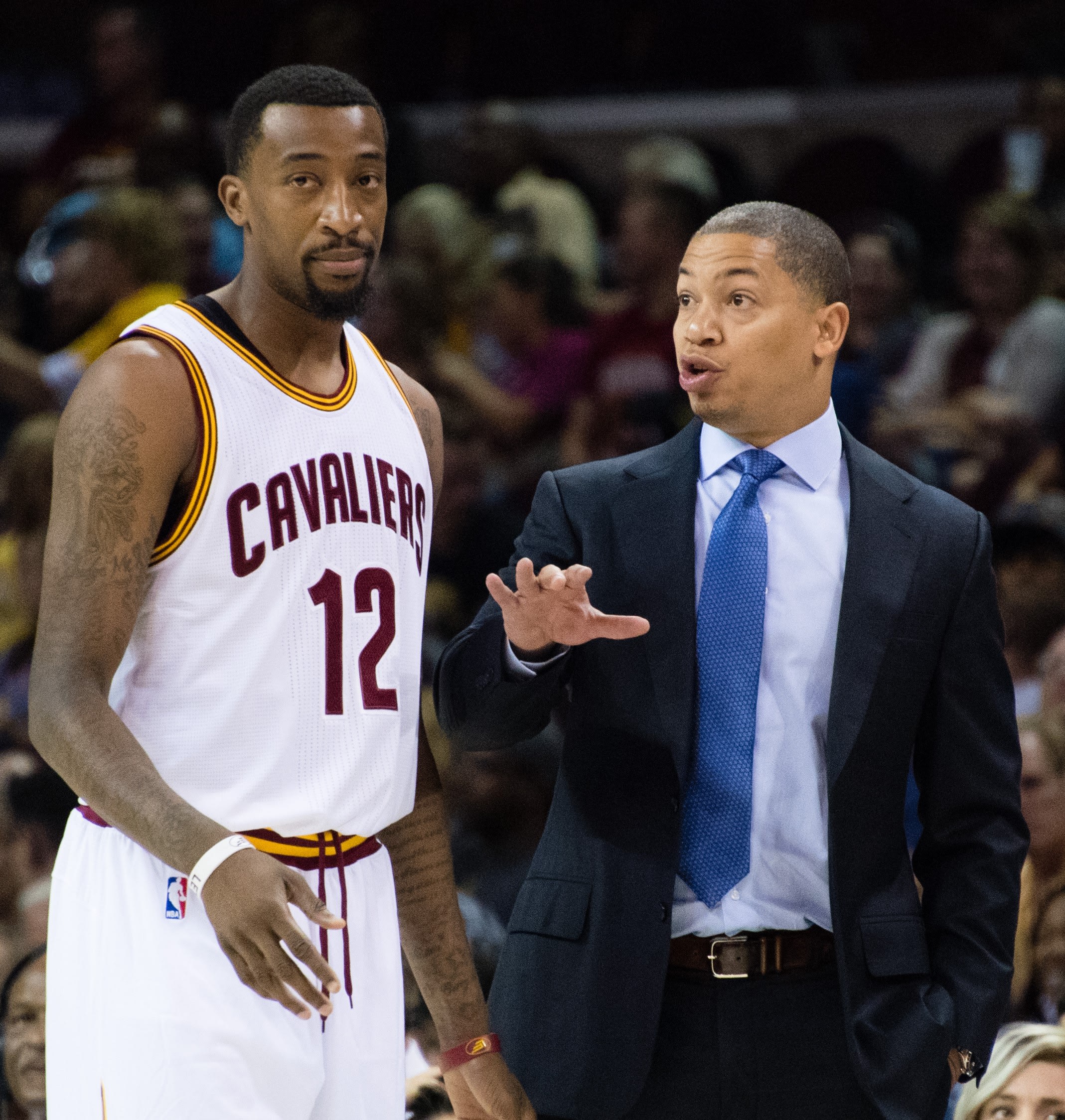 מקריי עם טיירון לו ב-2017