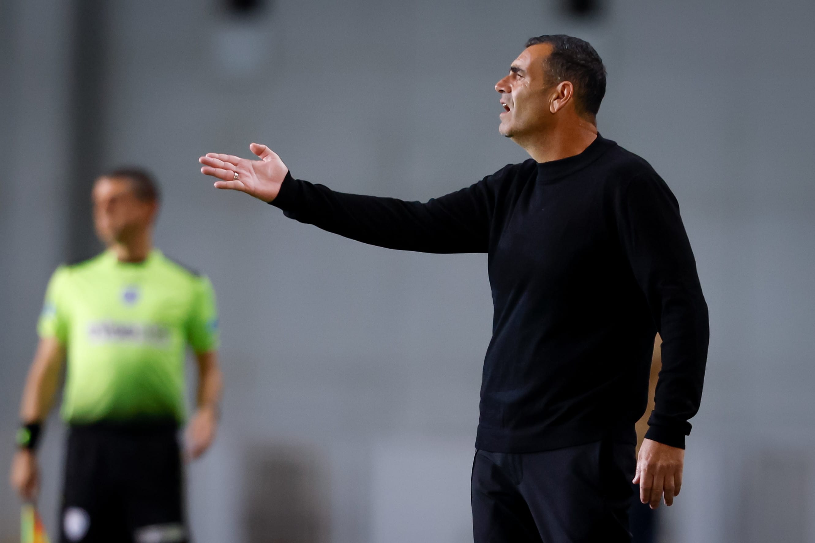 מאמן הפועל חדרה מנחם קורצקי