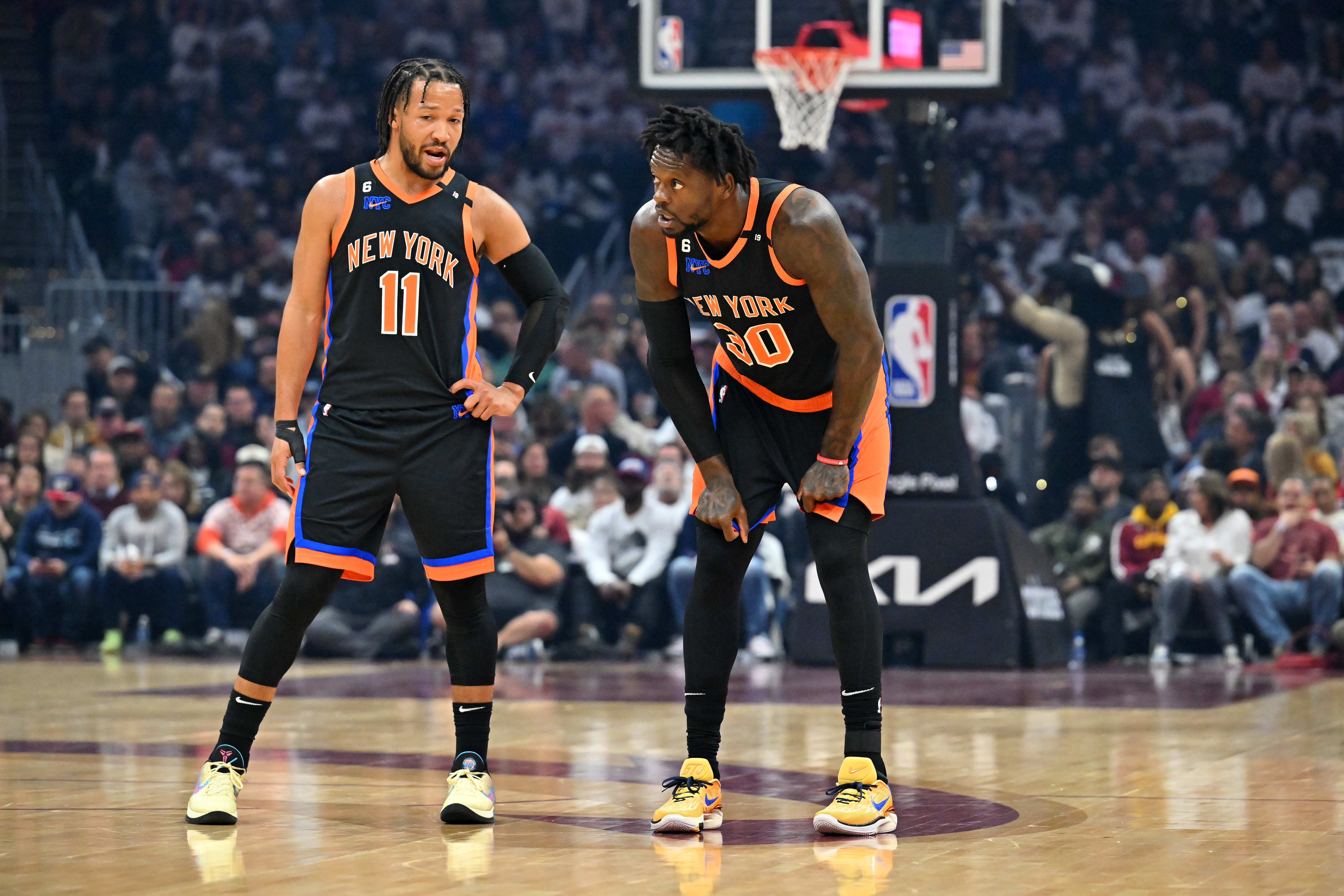 שחקני ניו יורק ניקס ג'יילן ברונסון, ג'וליוס רנדל