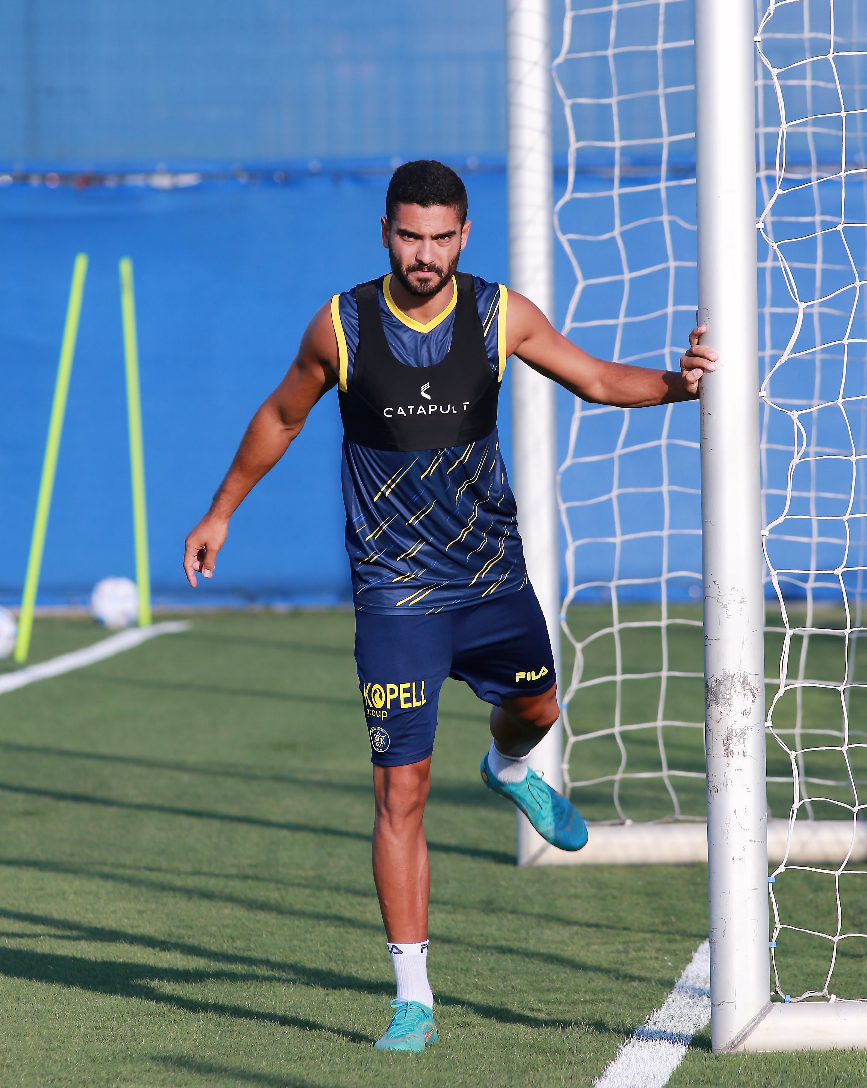 מאור קנדיל באימון מכבי תל אביב