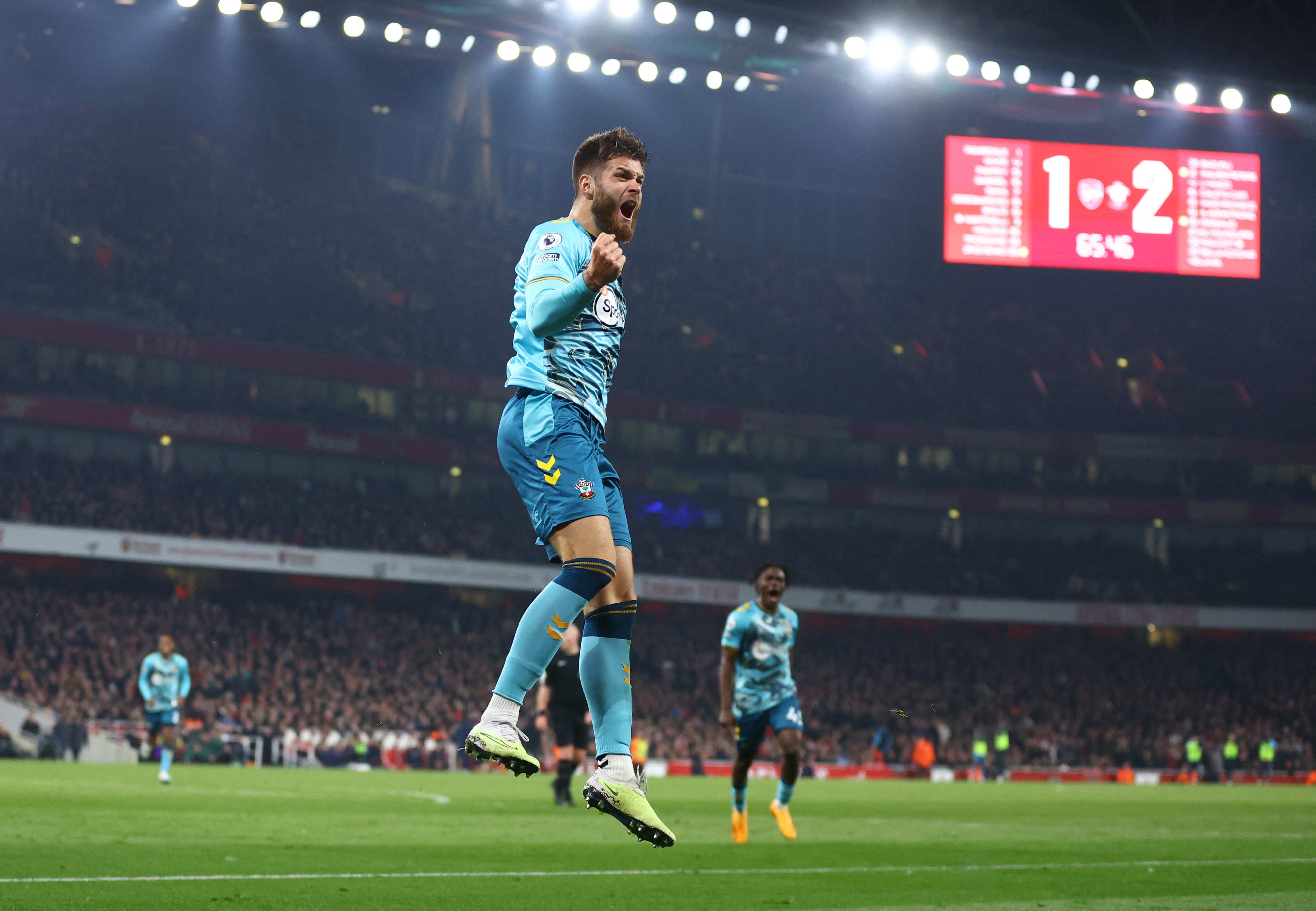 דויה צ'אלטה צאר, שחקן סאות'המפטון חוגג