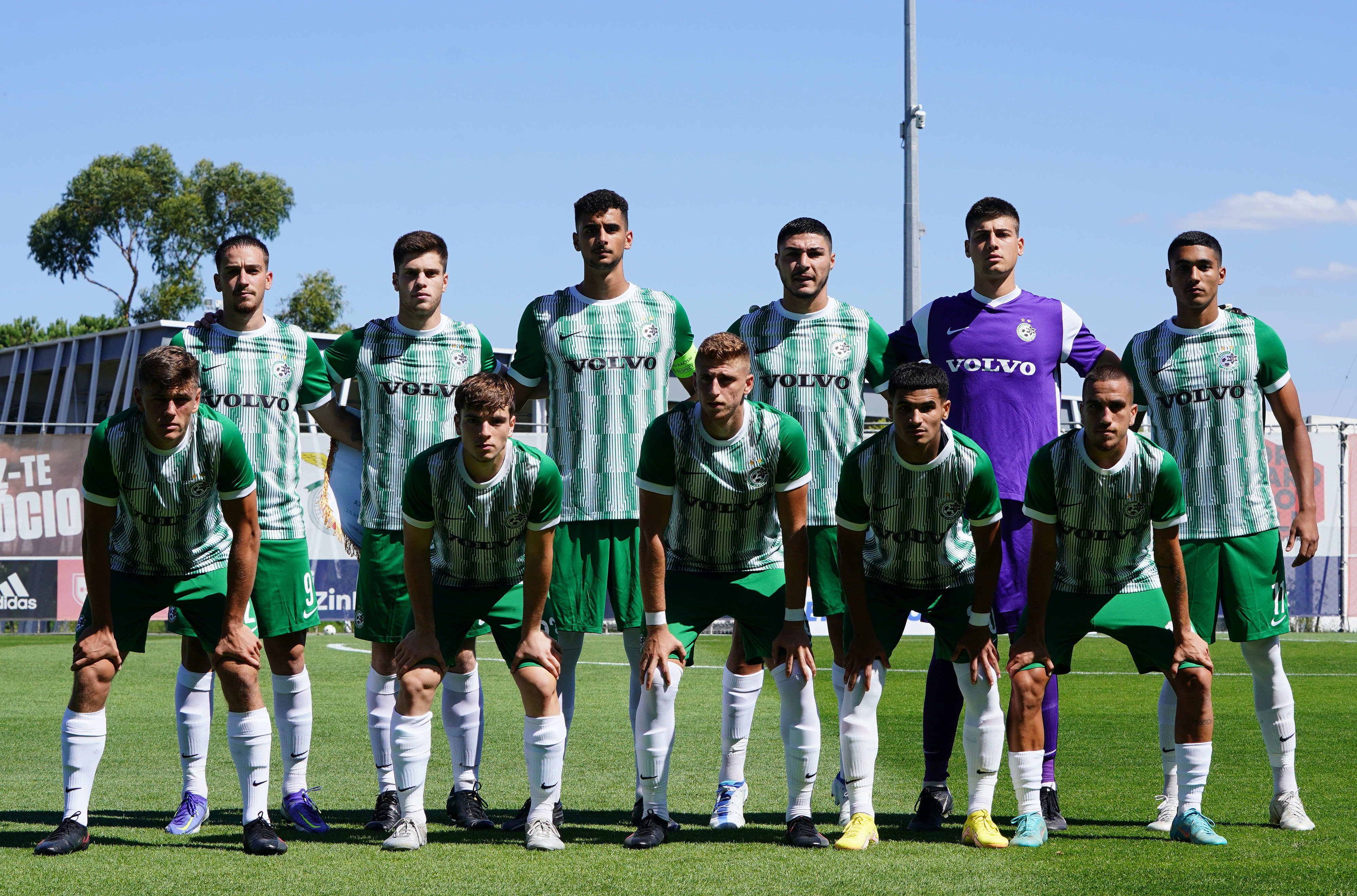 שחקני קבוצת הנוער של מכבי חיפה