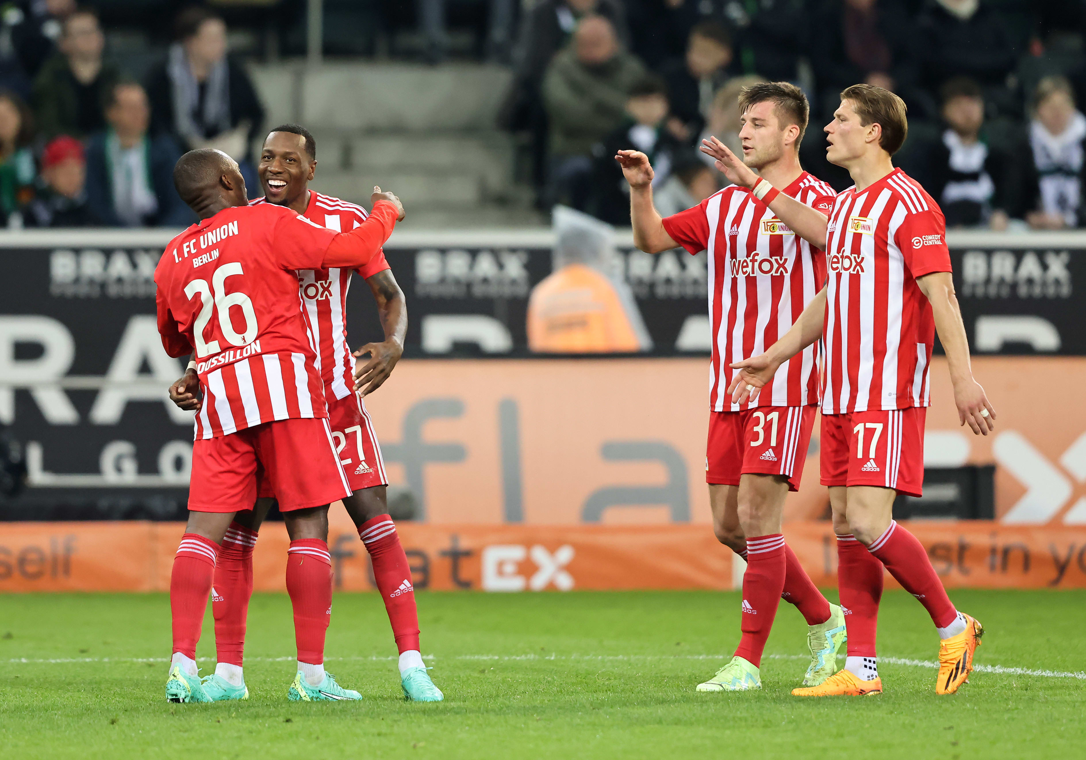 שחקני אוניון ברלין חוגגים