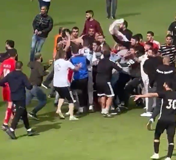 מכות במשחק של הפועל בועיינה מול צעירי טמרה