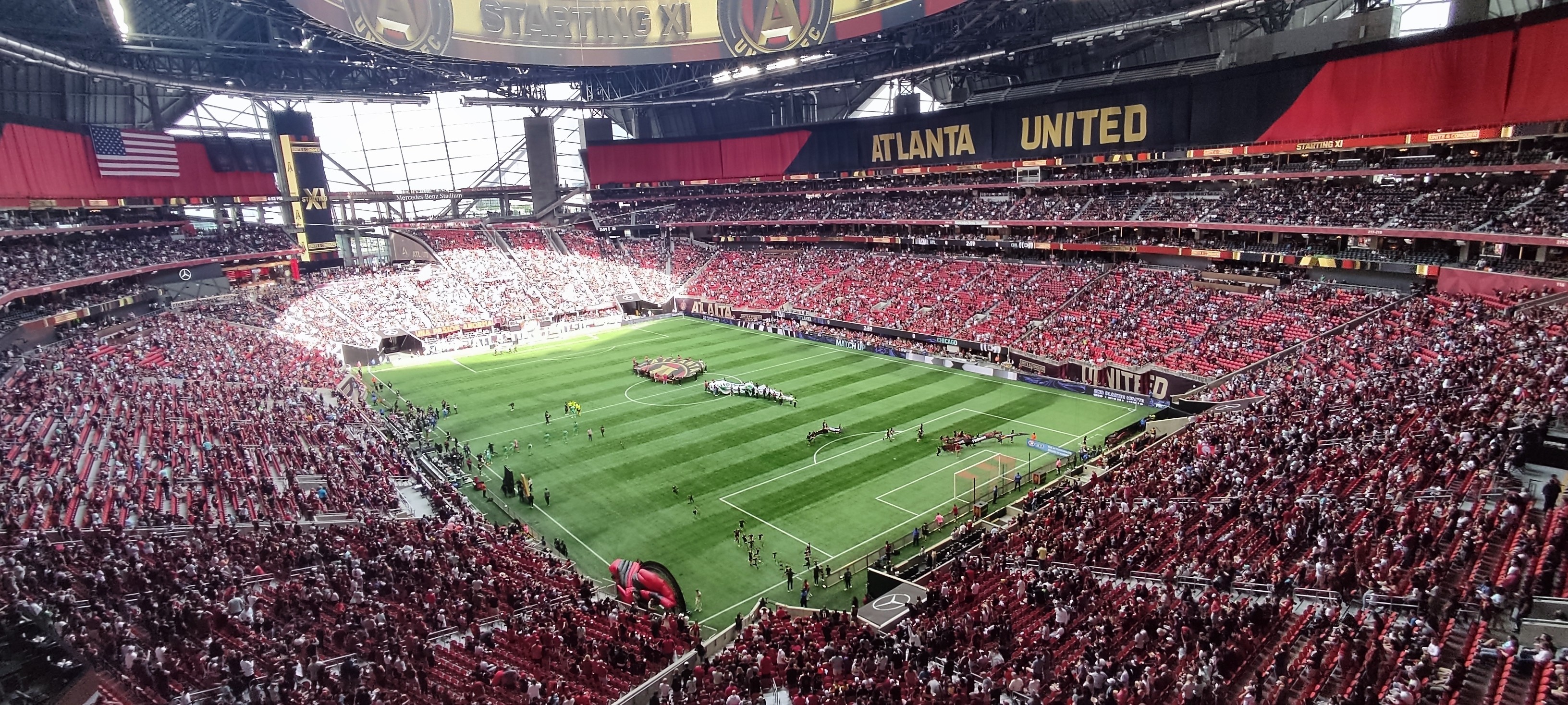 משחק כדורגל של אטלנטה יונייטד