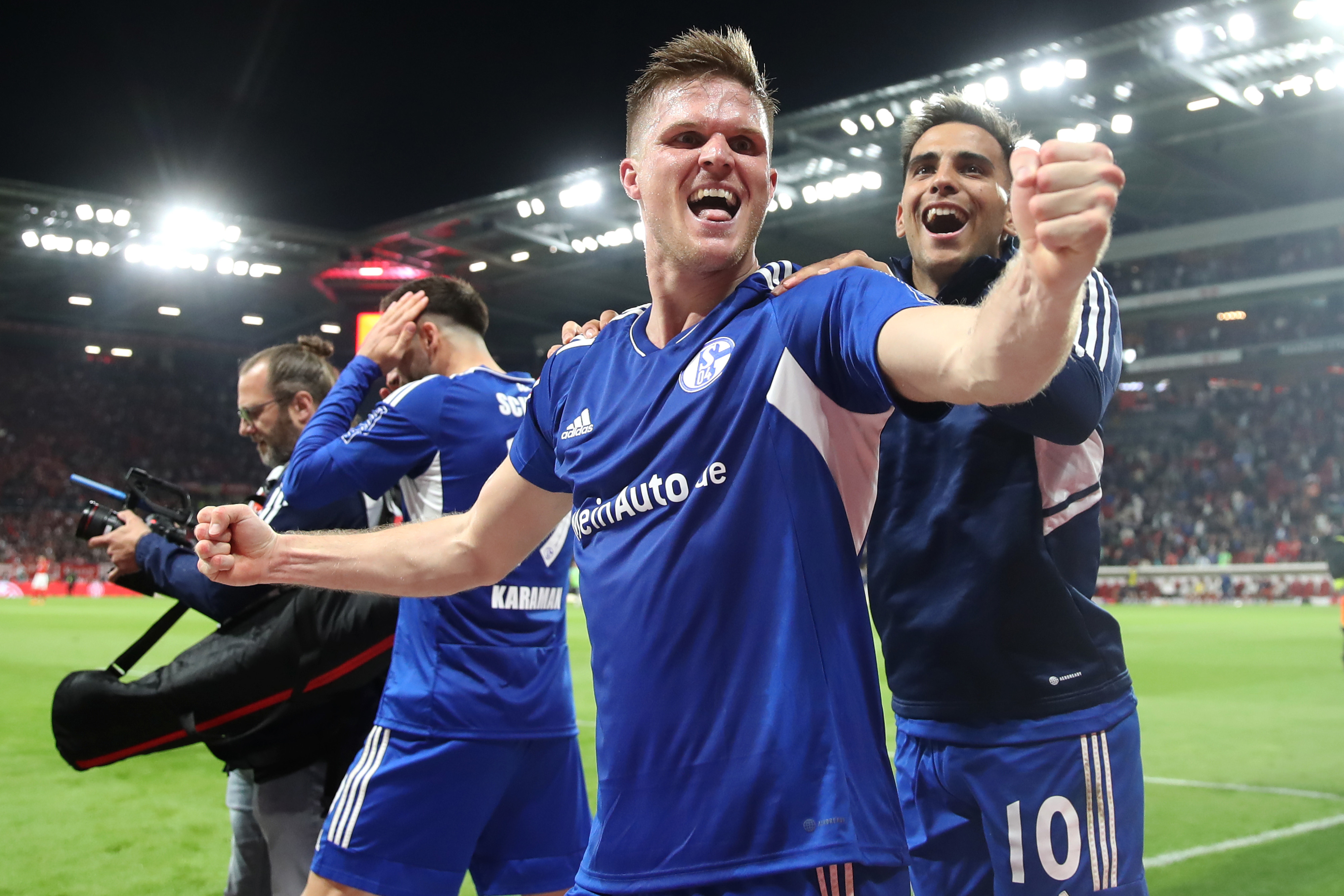 מריוס בולטר, שחקן שאלקה חוגג