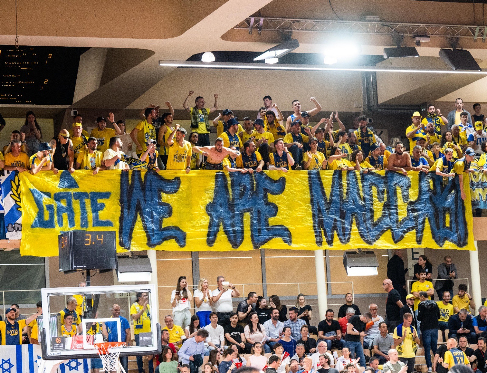 אוהדי מכבי תל אביב במונאקו