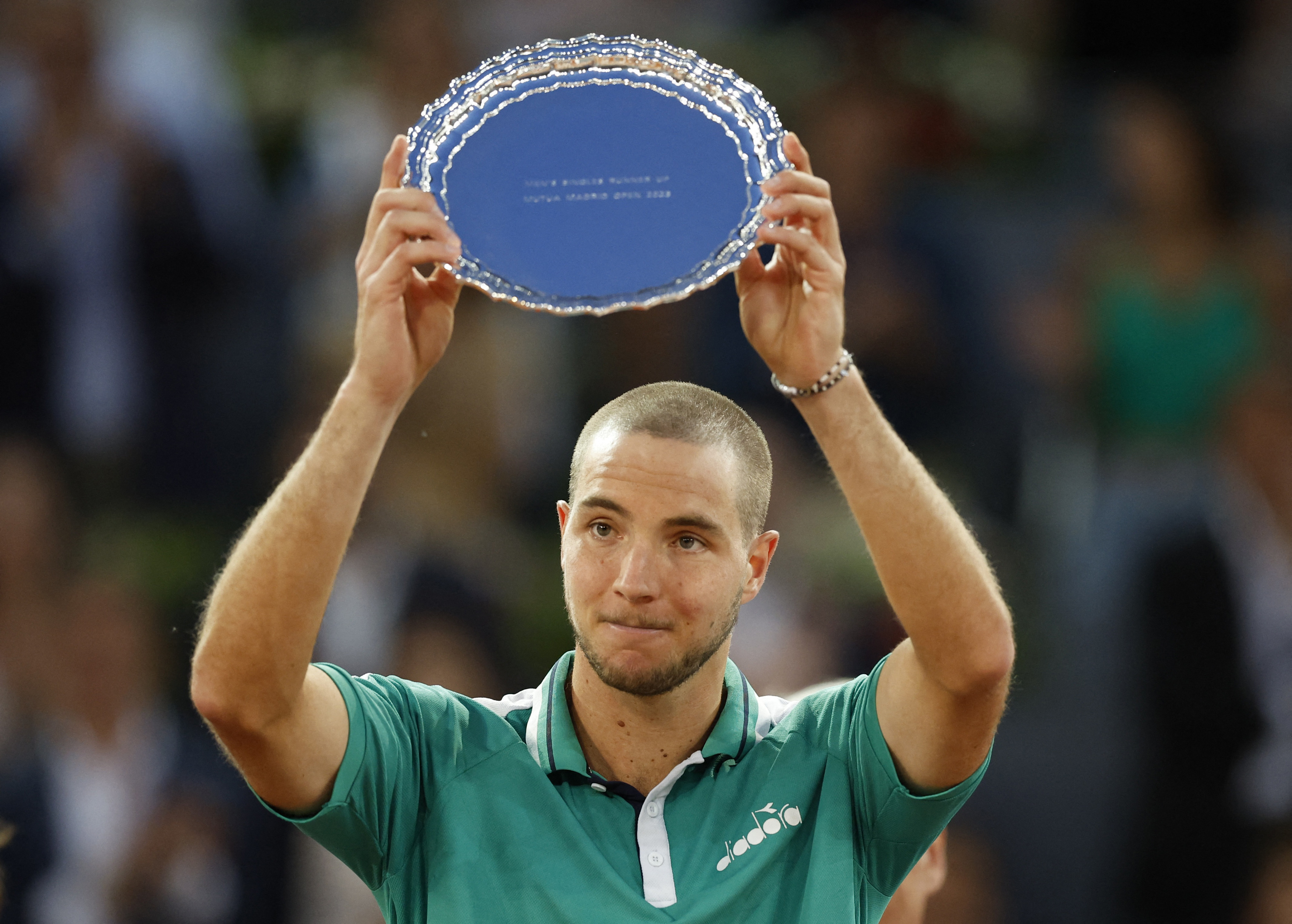 יאן-לנארד שטרוף טניסאי גרמני, מקום שני טורניר מדריד