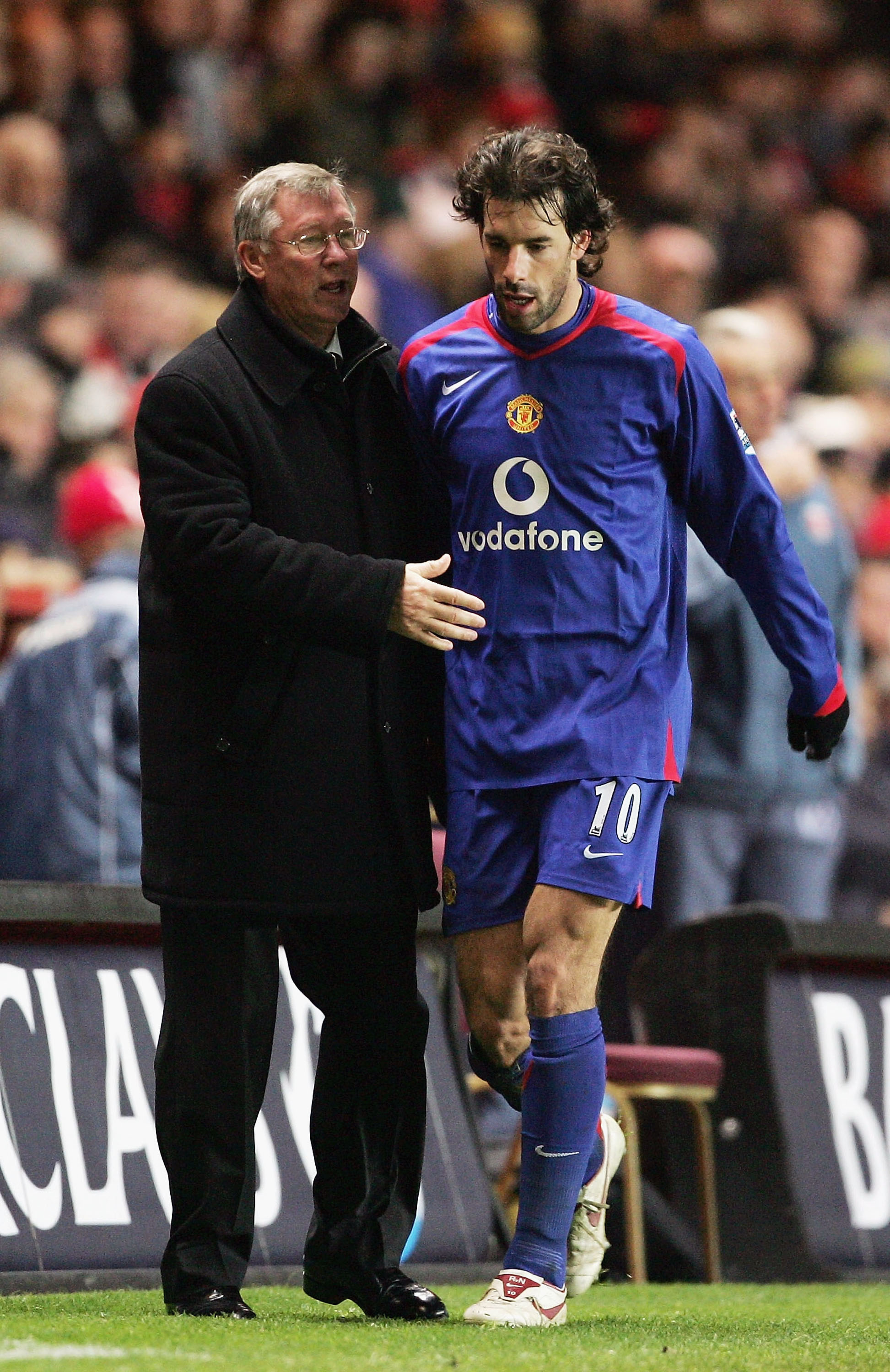 שחקן מנצ'סטר יונייטד רוד ואן ניסטלרוי, אלכס פרגוסון