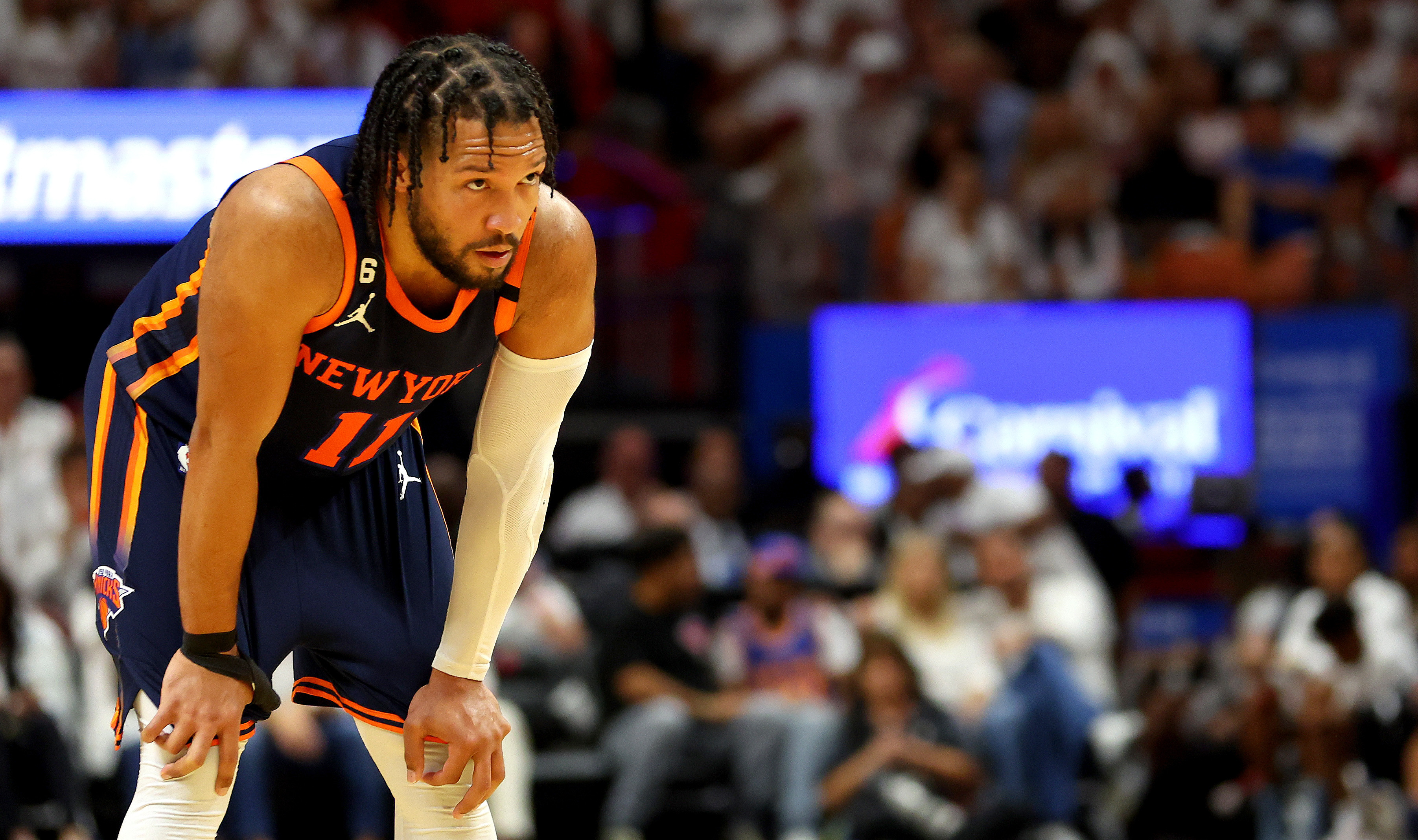 ג'יילן ברונסון, שחקן ניו יורק ניקס