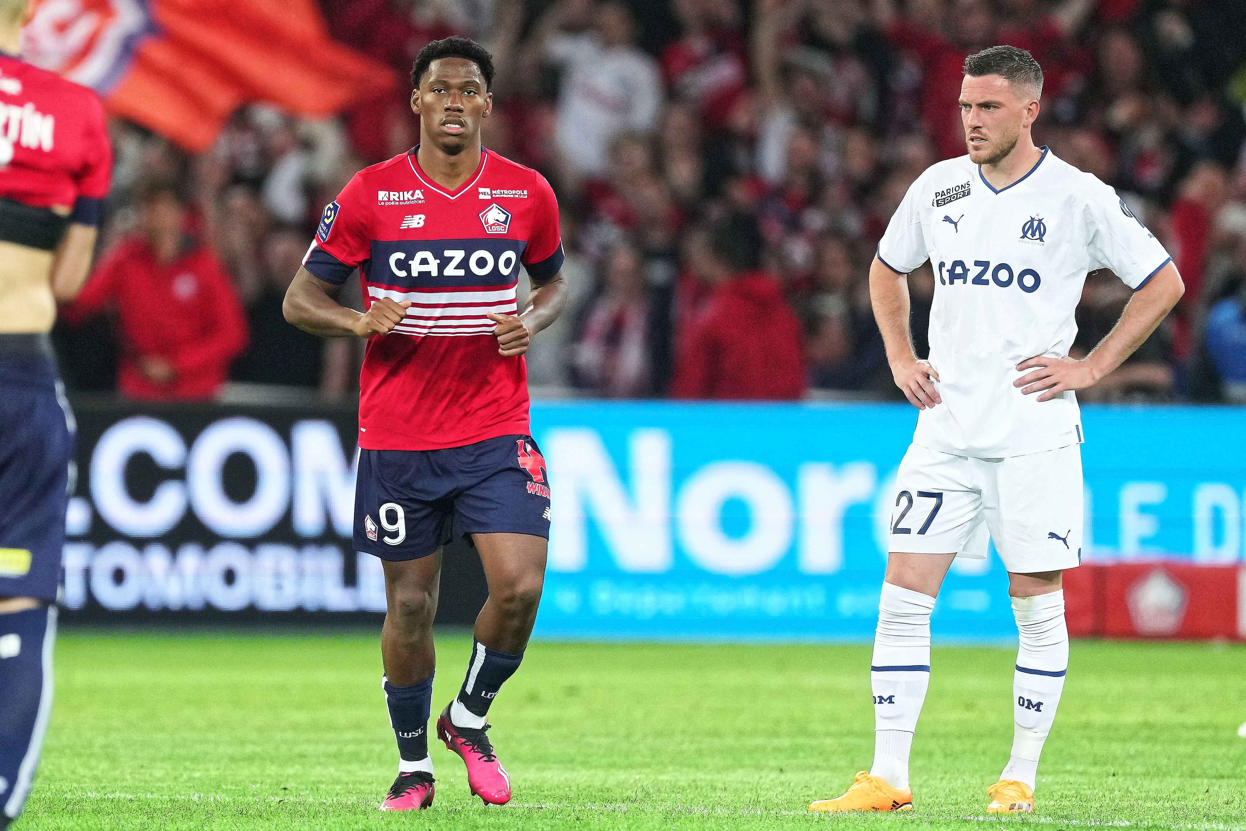 שחקן ליל ג'ונתן דייויד, ליד שחקן מארסיי, ז'ורדן ורטו