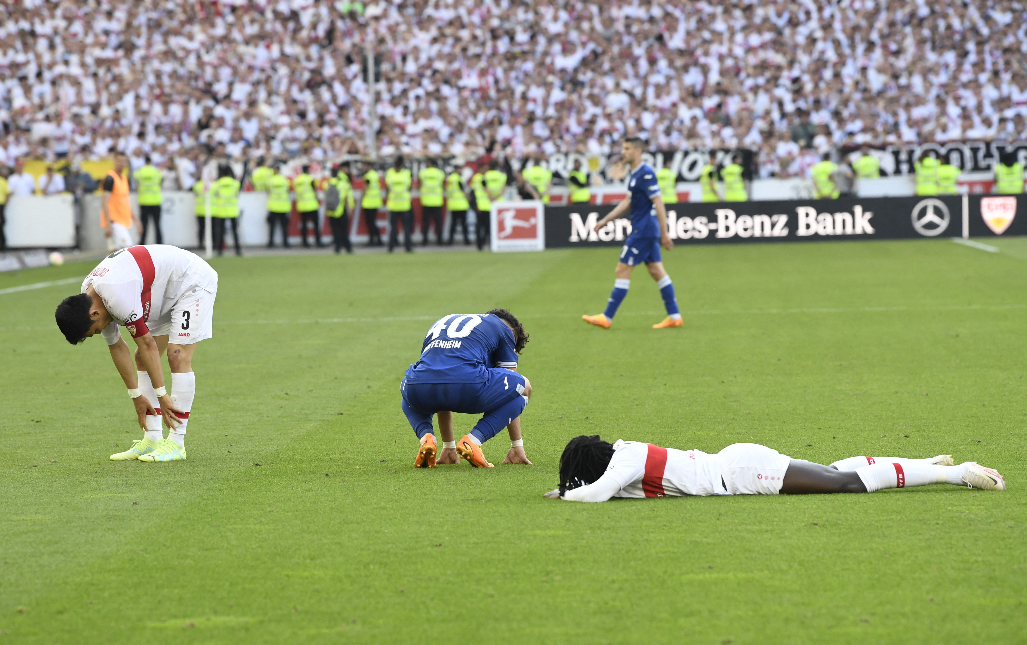 שחקני שטוטגרט מאוכזבים