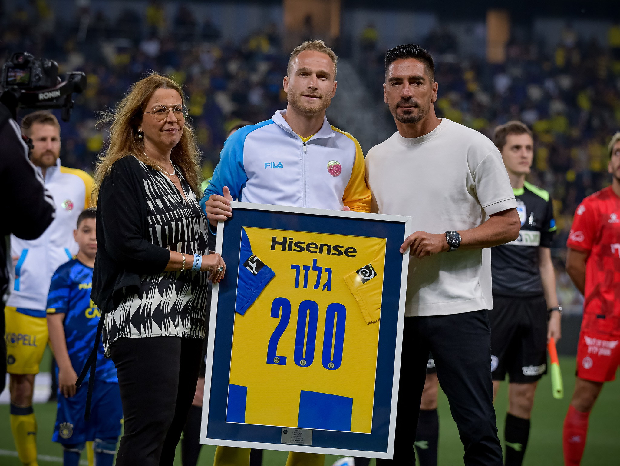 יואב זיו, דן גלזר, שרון תמם, מכבי תל אביב