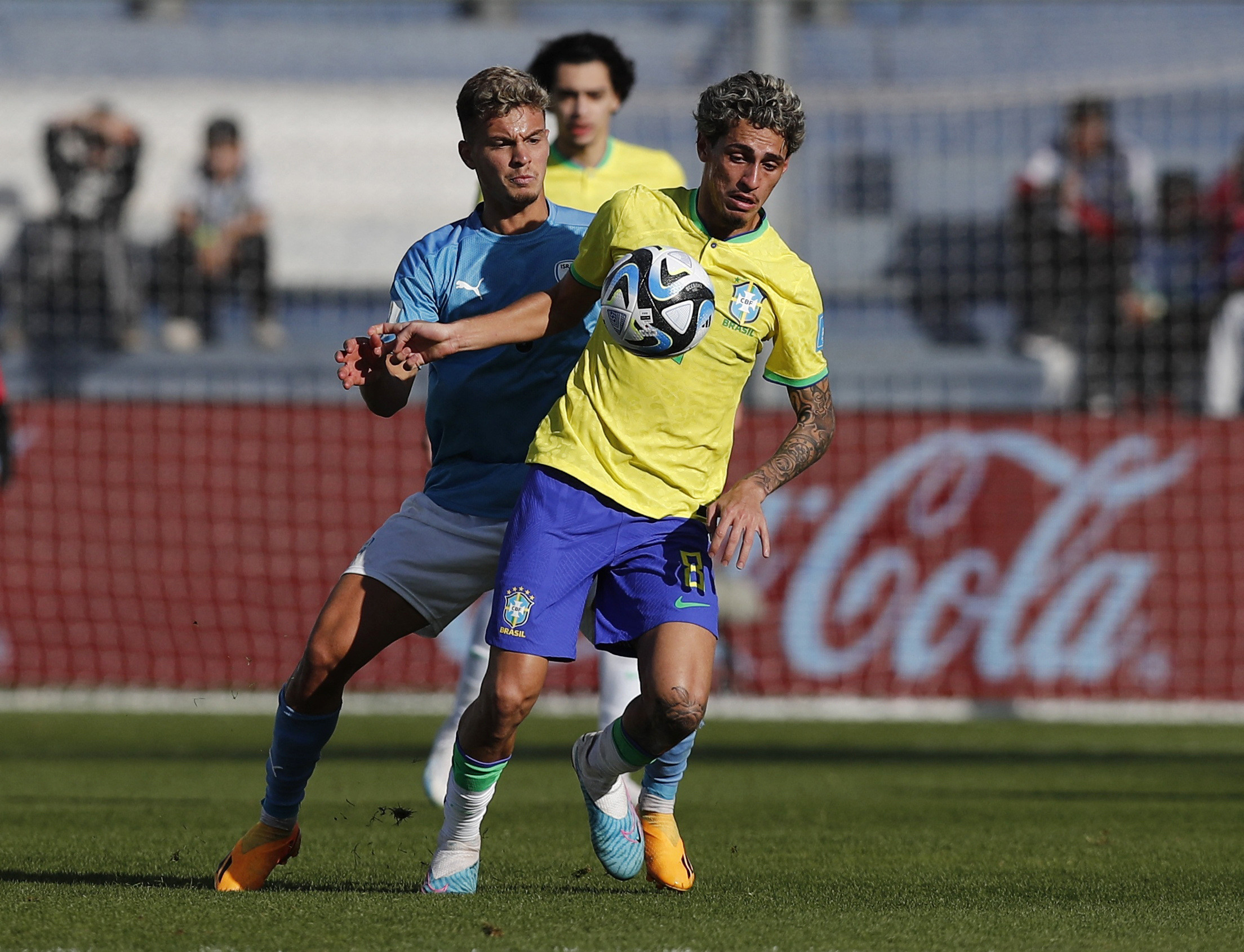 שחקן נבחרת ברזיל עד גיל 20, מרלון, מול שחקן נבחרת ישראל עד גיל 20, אל ים קנצפולסקי