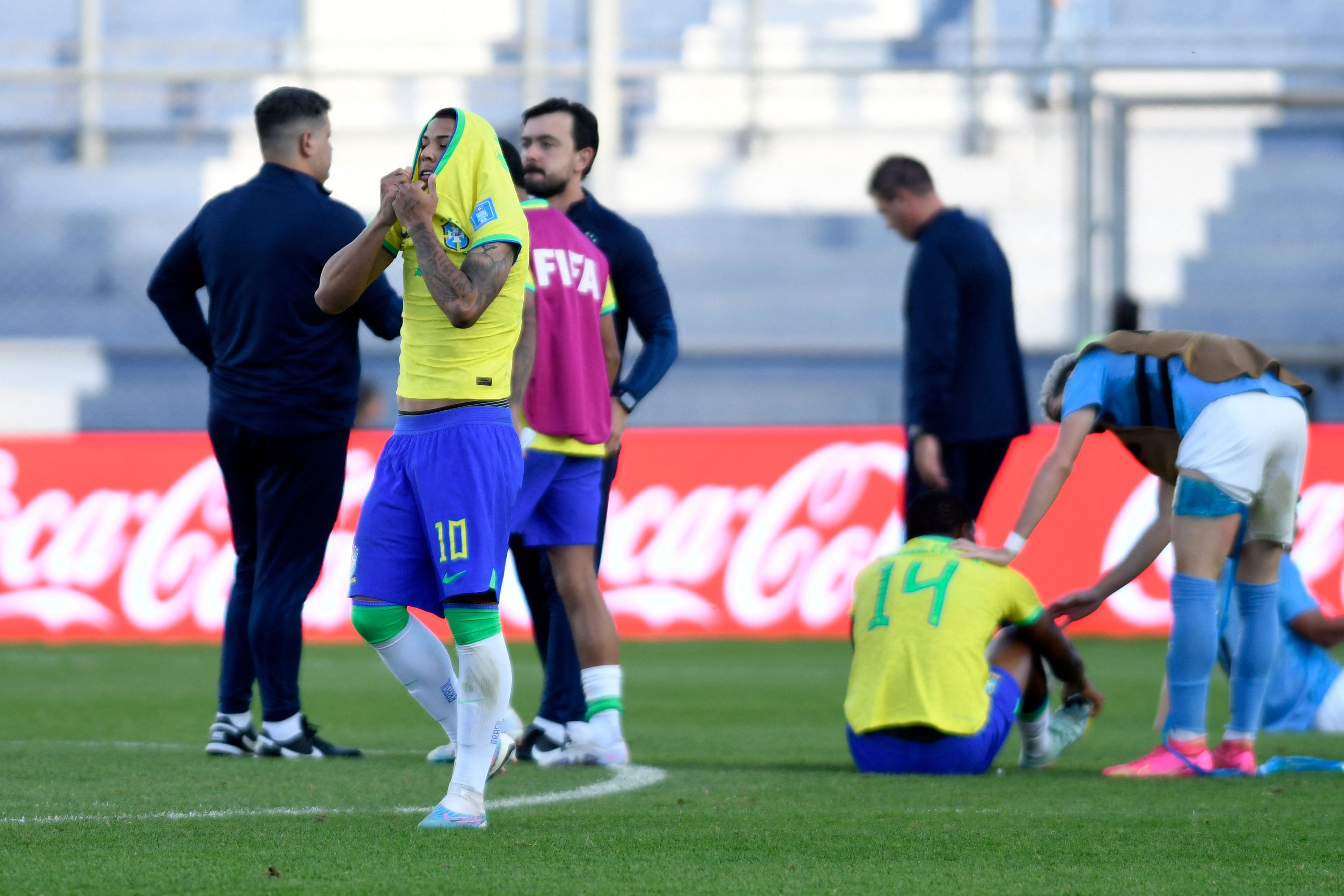 שחקן נבחרת ברזיל עד גיל 20 מתאוס מרטינס מאוכזב