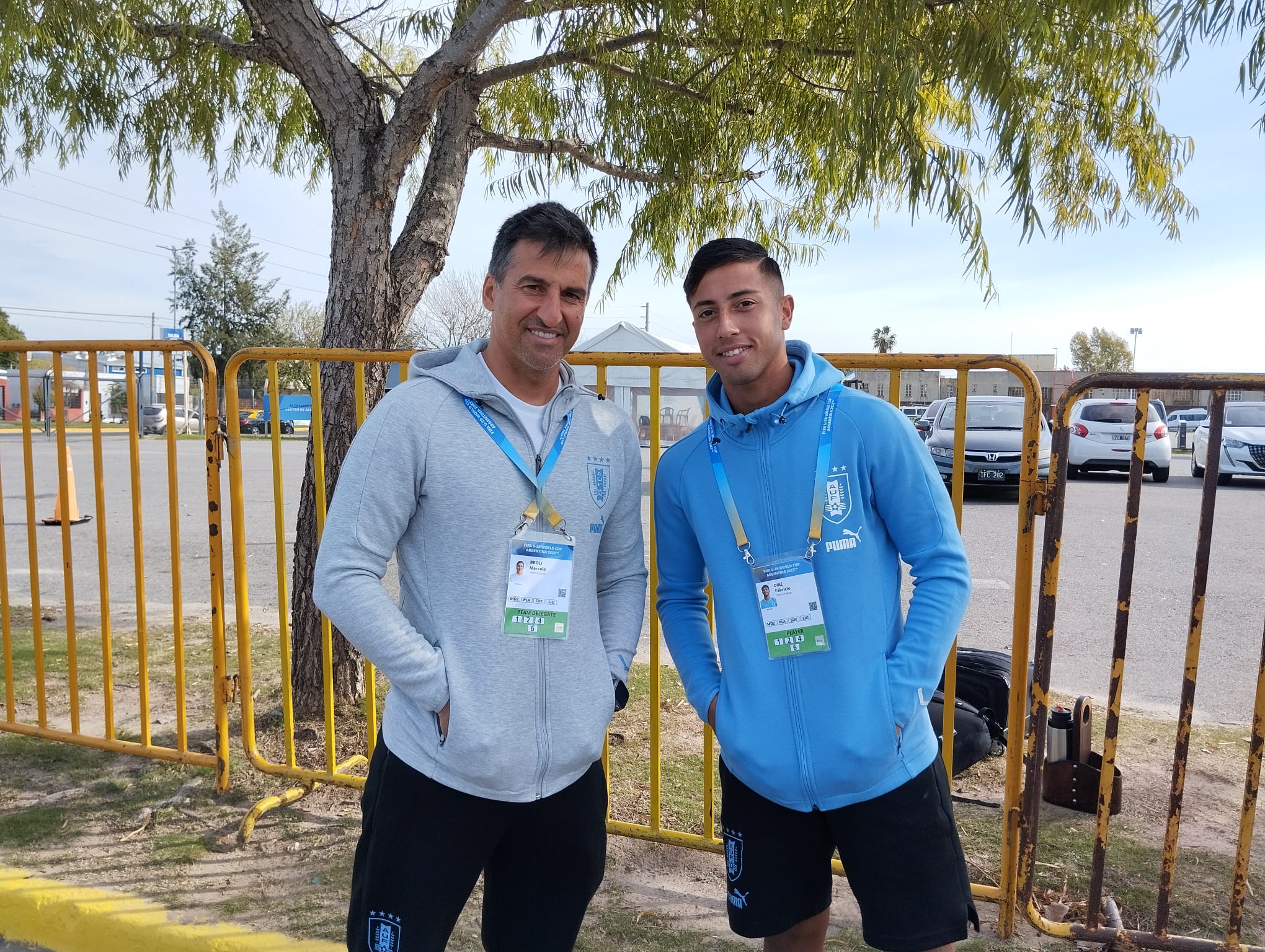 שחקן נבחרת אורוגוואי פבריסיו דיאס