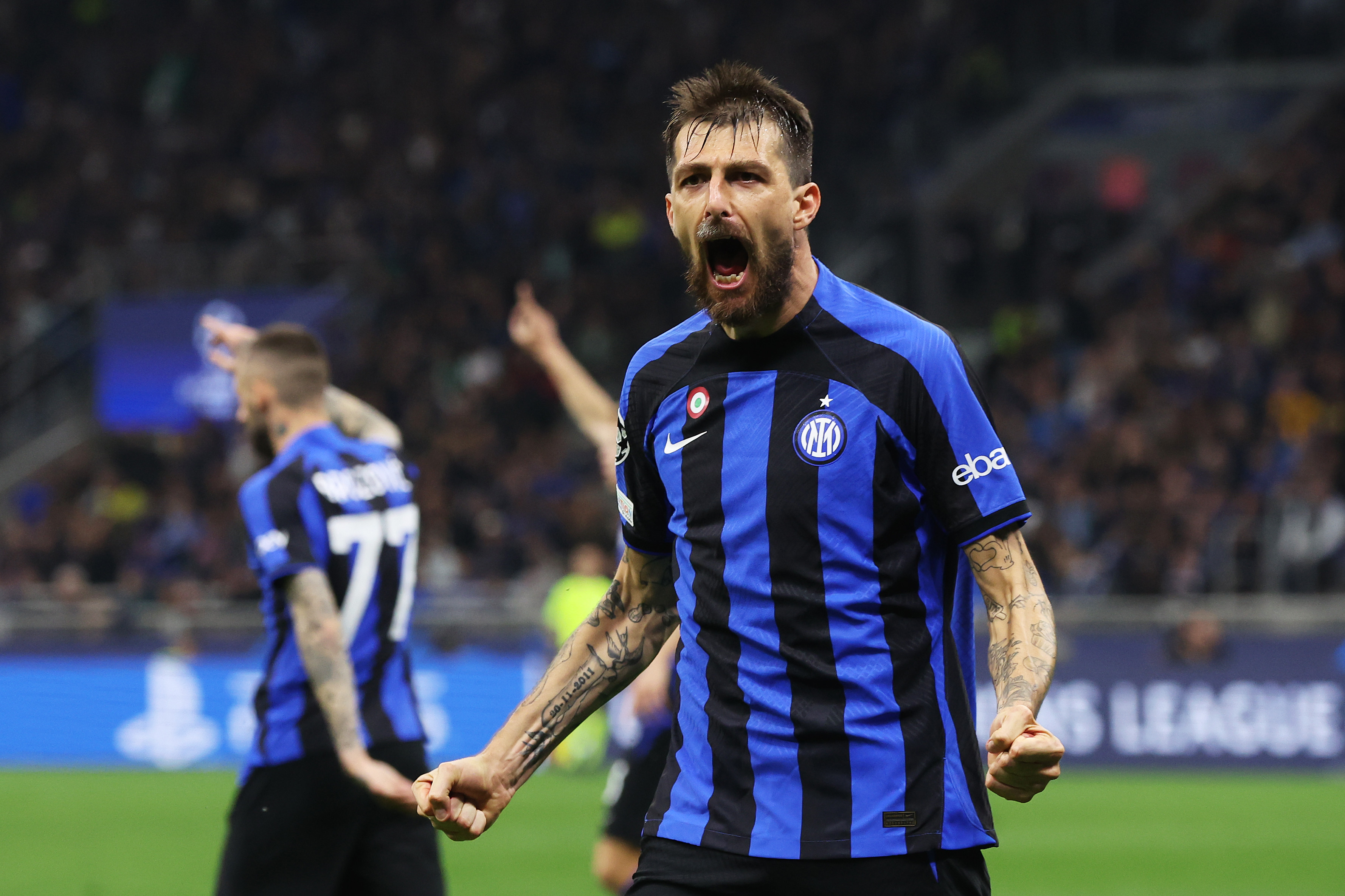 שחקן אינטר פרנצ'סקו אצ'רבי