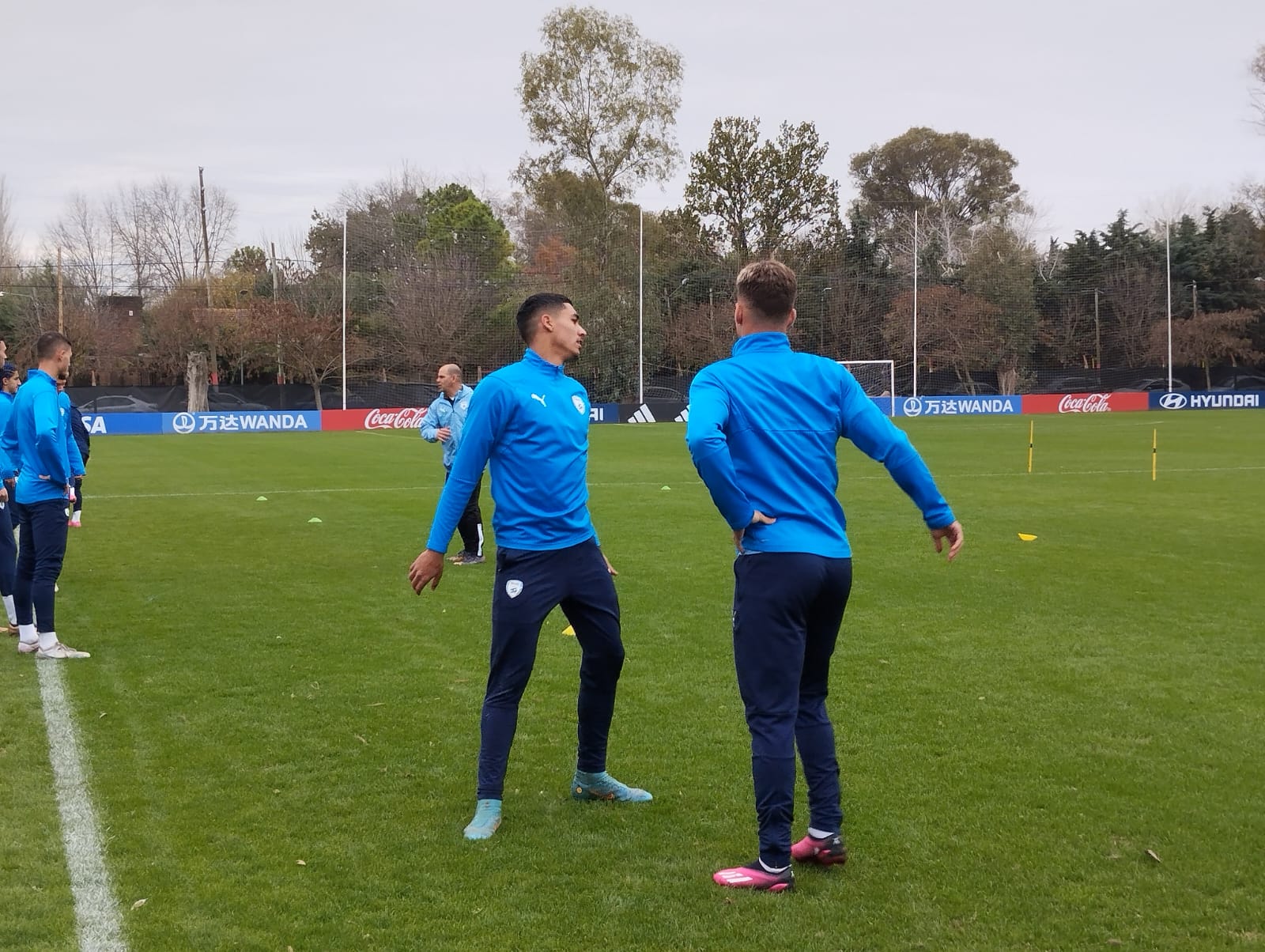 שחקני נבחרת הנוער מתאמנים לקראת המשחק על המקום השלישי במונדיאליטו