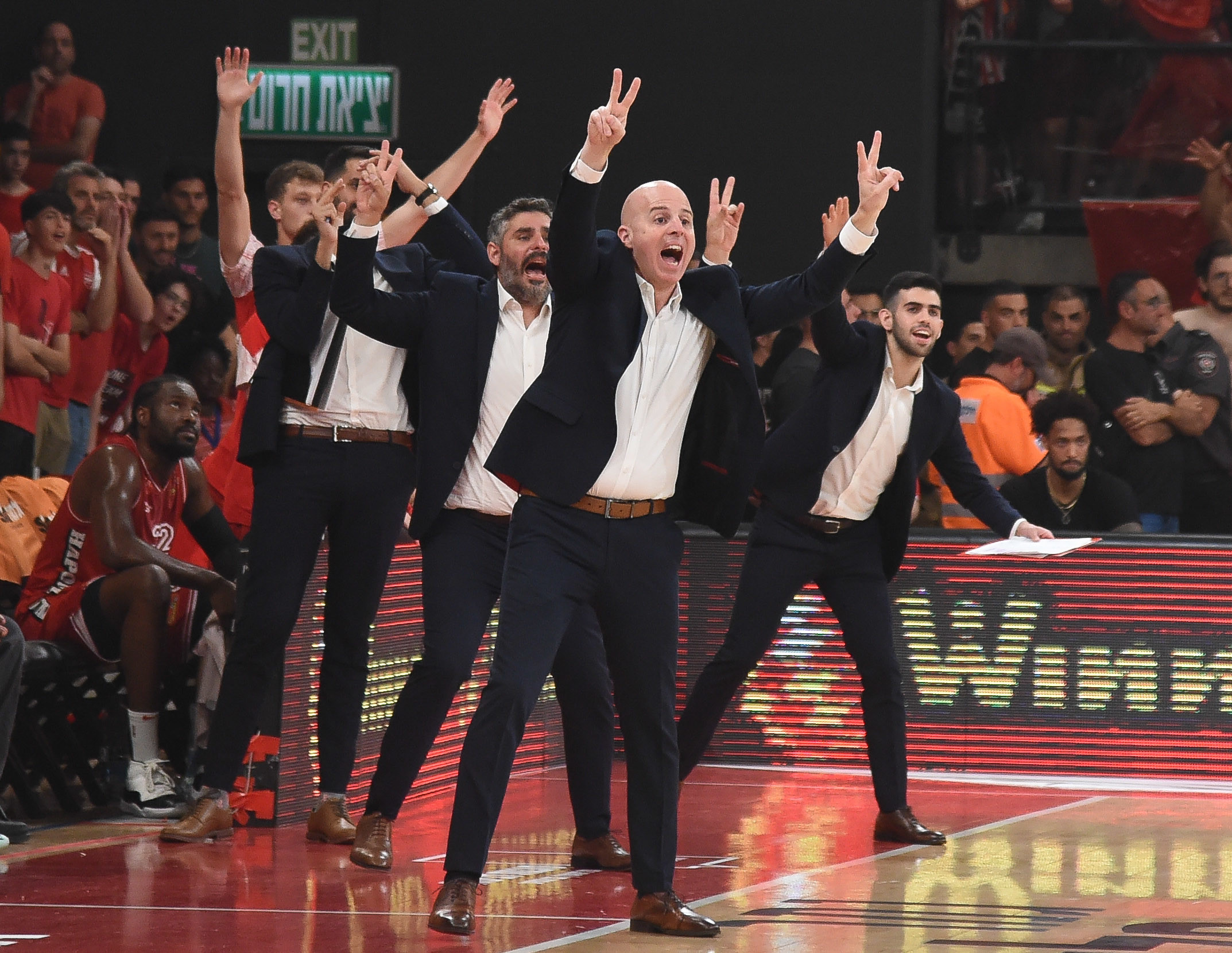 מאמן הפועל תל אביב דני פרנקו