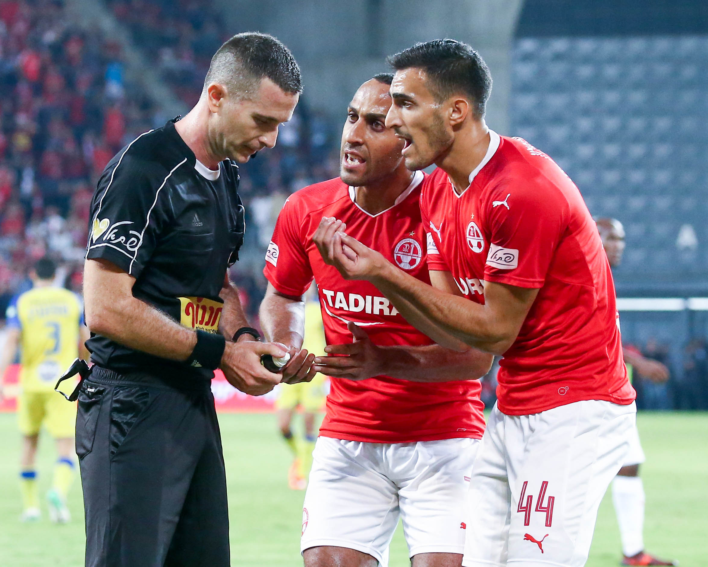 חאתם עבד אלחמיד עם מהראן ראדי משכנעים את זיו אדלר