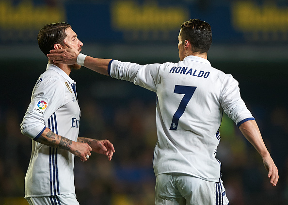 כריסטיאנו רונאלדו וסרחיו ראמוס