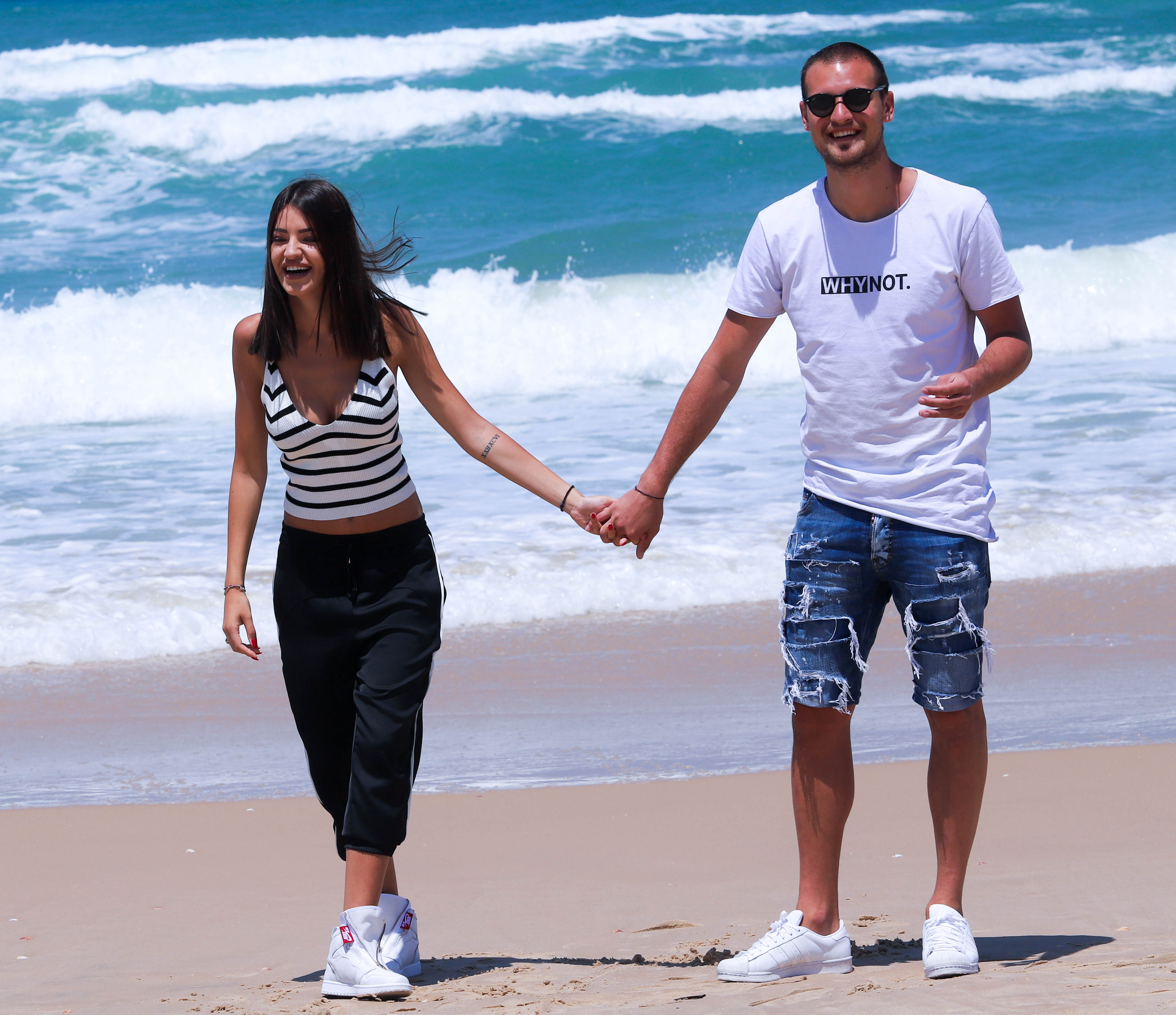 פרדראג ראיקוביץ' עם אנה קאקיץ'