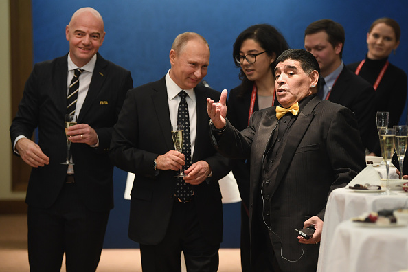 אינפנטינו, פוטין ומראדונה