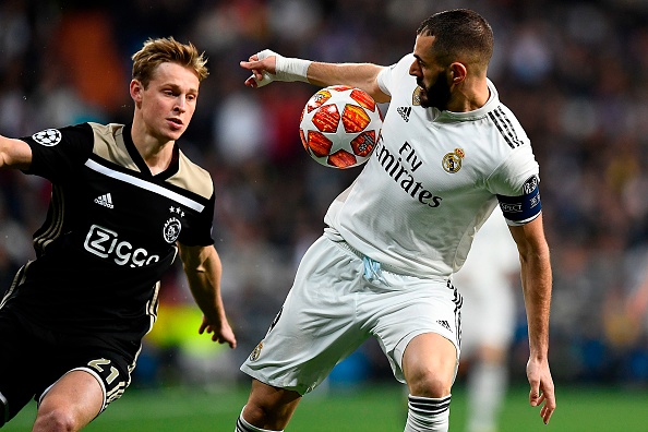 קארים בנזמה, פרנקי דה יונג